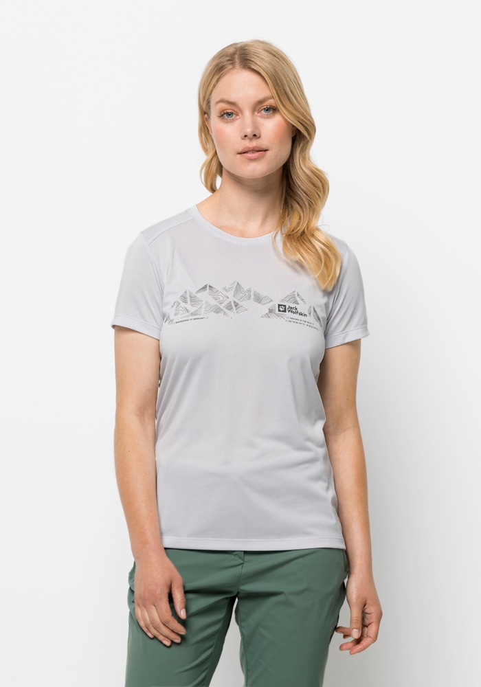 Jack Wolfskin T-Shirt "CROSSTRAIL GRAPHIC T W" günstig online kaufen