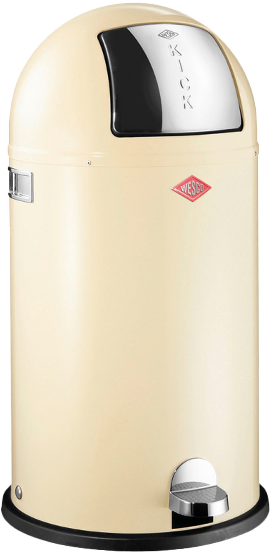 WESCO Mülleimer "Kickboy", B/H/T: 40cm x 75,5cm x 40cm, 40 l, braun, Küche, Mülleimer, Abfallsammler, 40 Liter