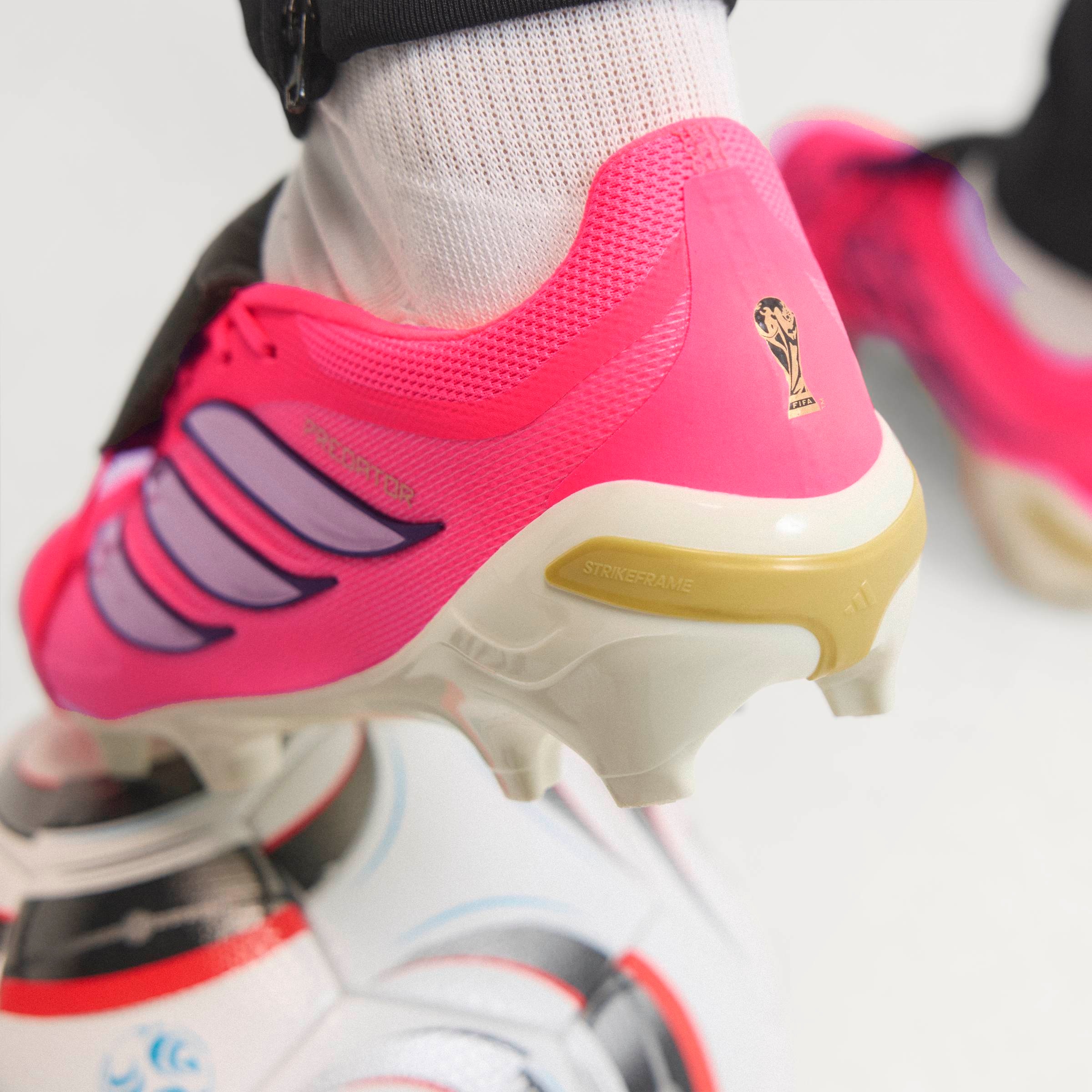 adidas Performance Fußballschuh »PREDATOR LEAGUE , FESTE BÖDEN, UMSCHLAGBARE ZUNGE«  für Rasen und feste Böden, gespielt bei der Weltmeisterschaft 2026