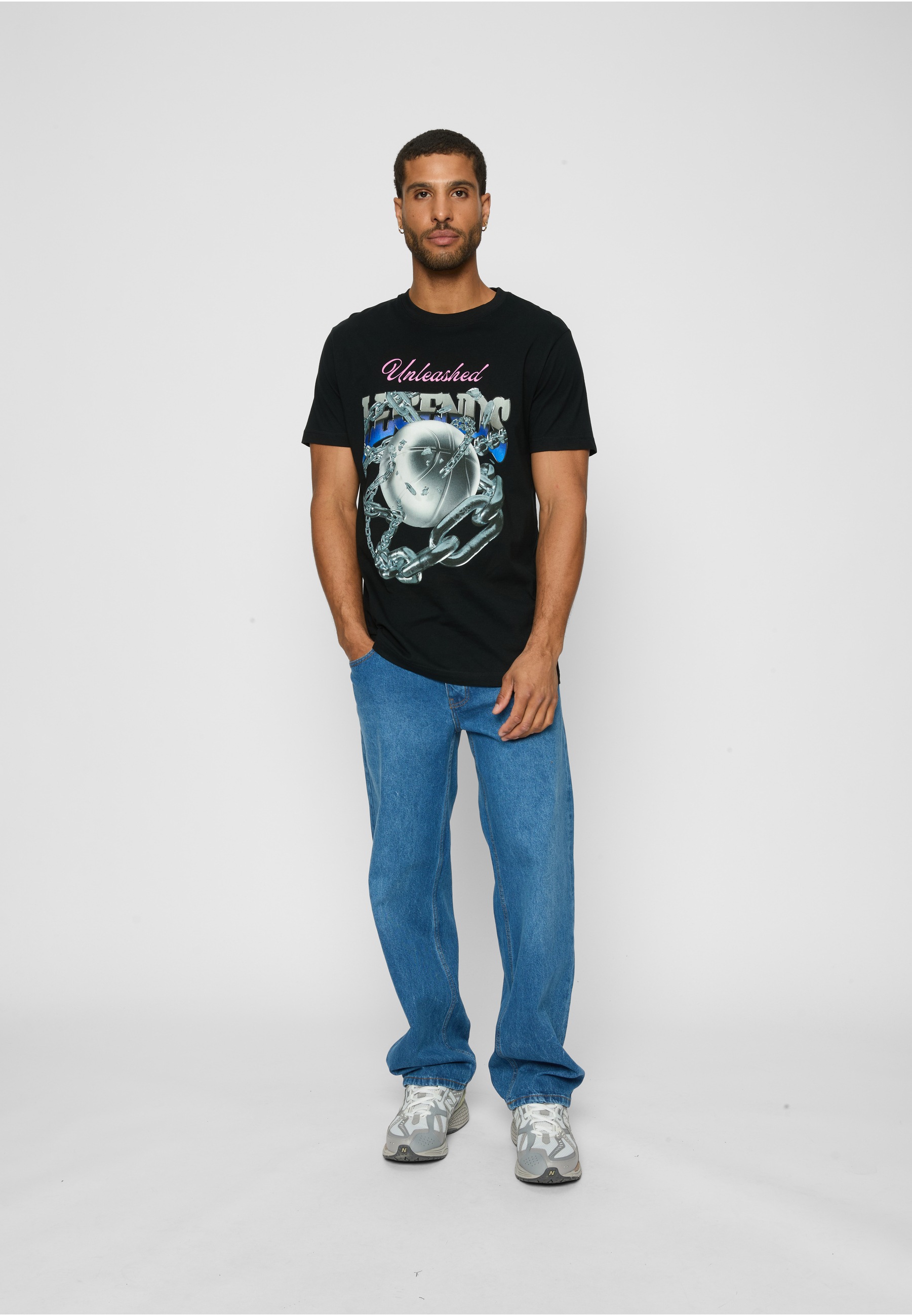 MisterTee T-Shirt »MisterTee Herren Unleashed Legends Tee«, (1 tlg.)