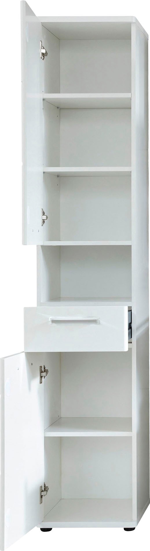 welltime Hochschrank "Mora", Hochschrank mit 2 Türen, 1 Schublade - (B/T/H) günstig online kaufen