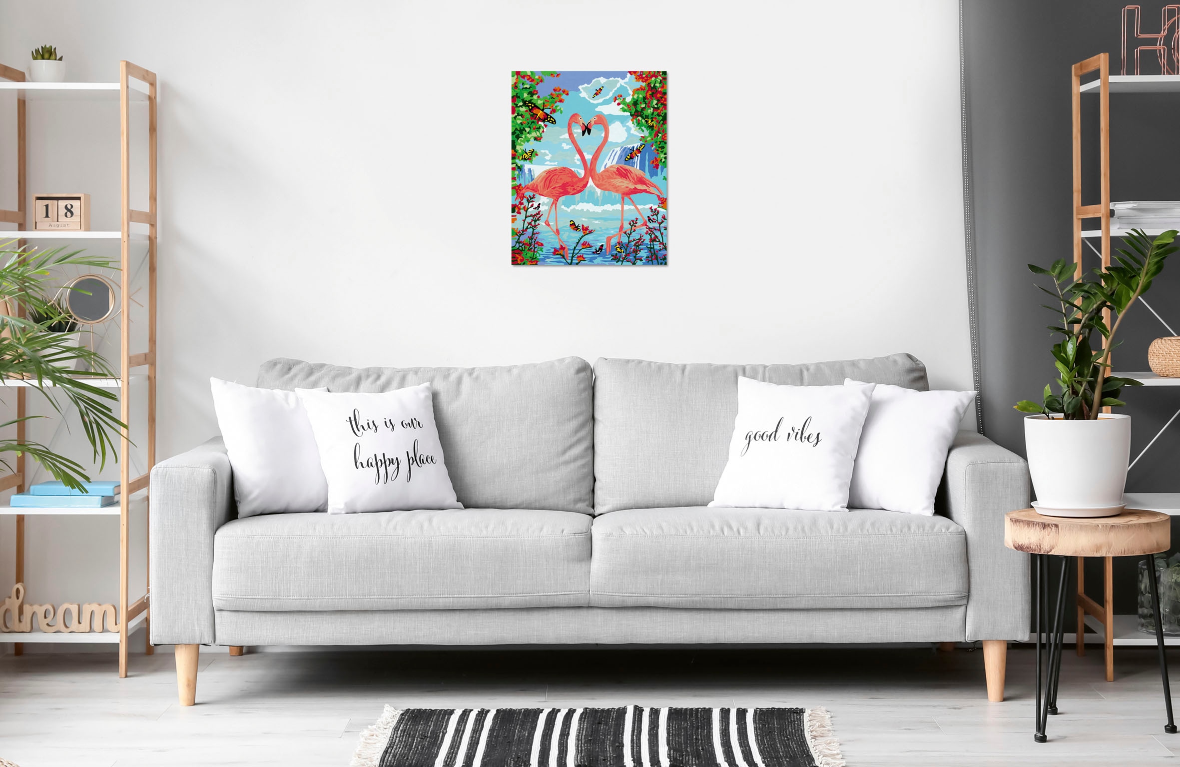 Ravensburger Malen nach Zahlen »CreArt, Flamingo Love«, Made in Europe