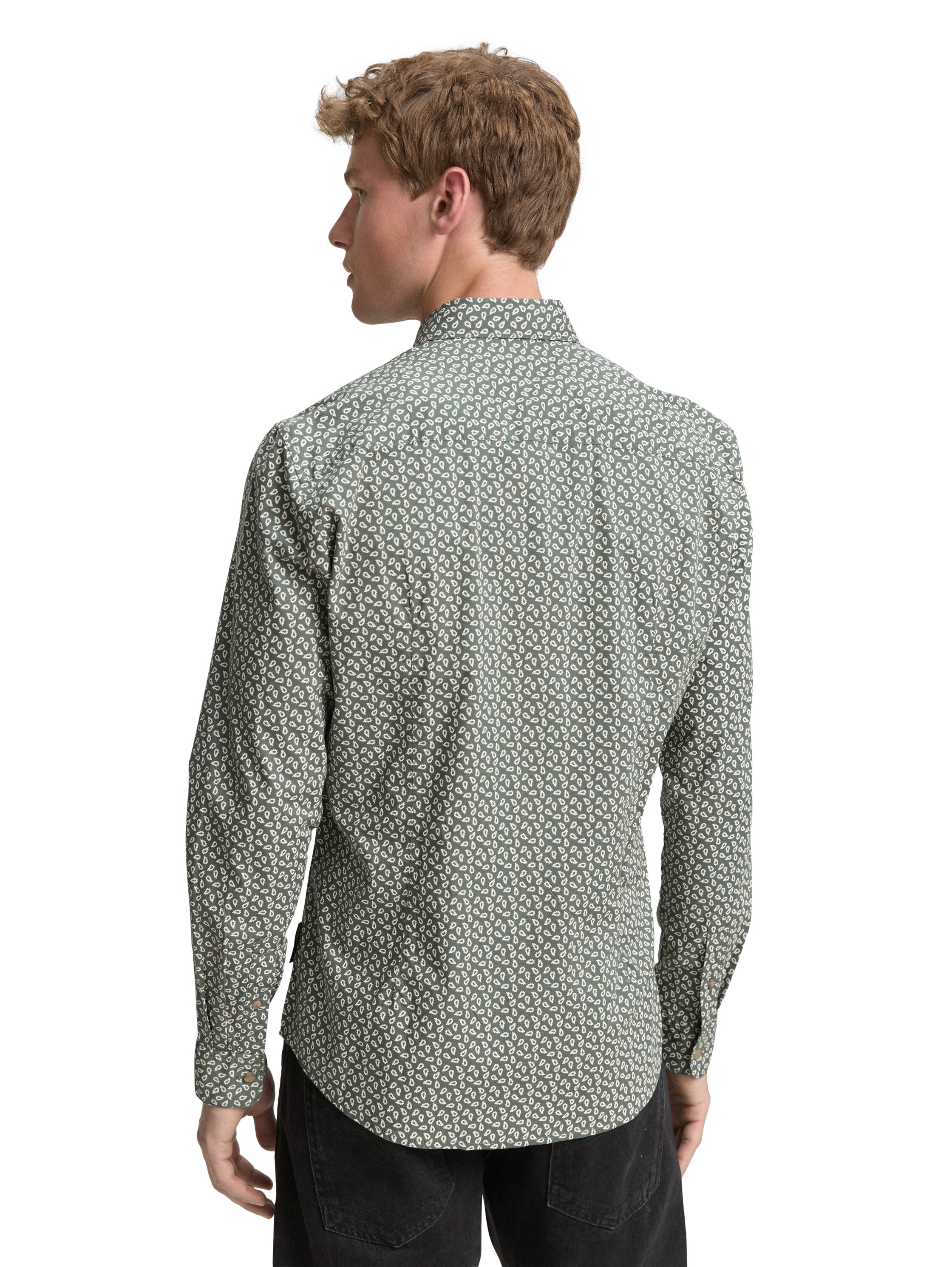TOM TAILOR Denim Langarmhemd "POPLIN", mit Streifenmuster günstig online kaufen
