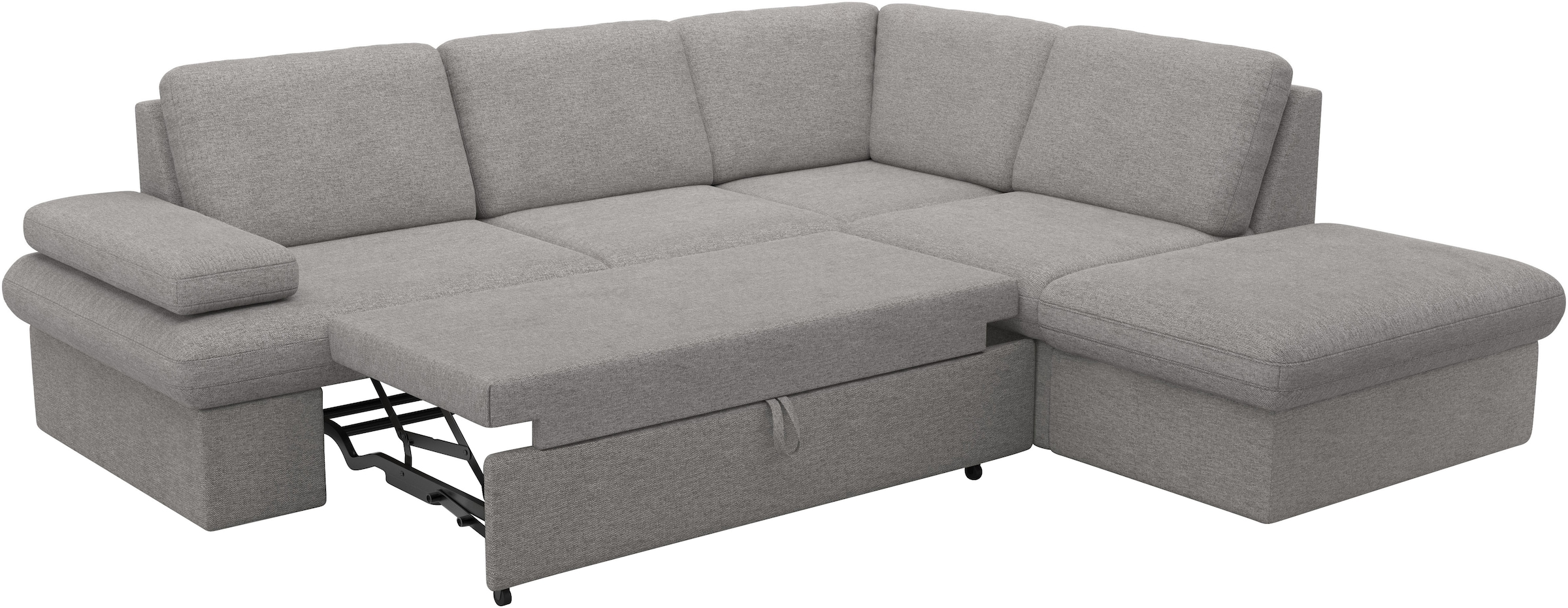 sit&more Ecksofa »Moreno«, mit Armteilverstellung,wahlweise mit Bettfunktion