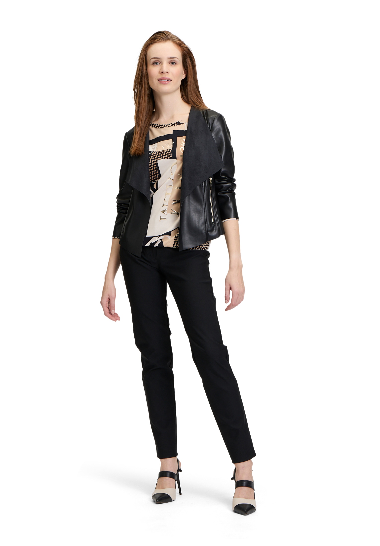 Betty Barclay Jackenblazer »Betty Barclay Blazer-Jacke ohne Verschluss«, Material