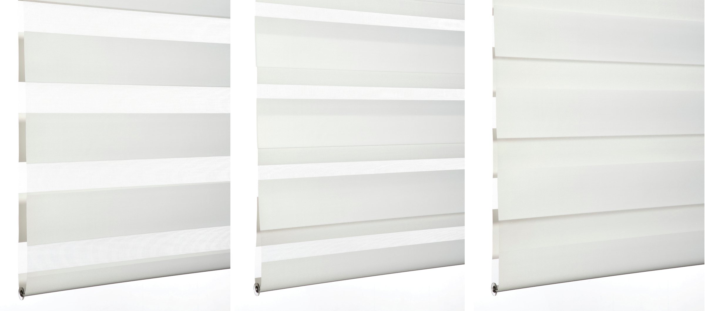 SCHÖNER WOHNEN-Kollektion Doppelrollo »Tilda«, transparent, Sichtschutz, mit Bohren/ohne Bohren, freihängend, geklemmt, silberne oder weiße Rollo-Technik