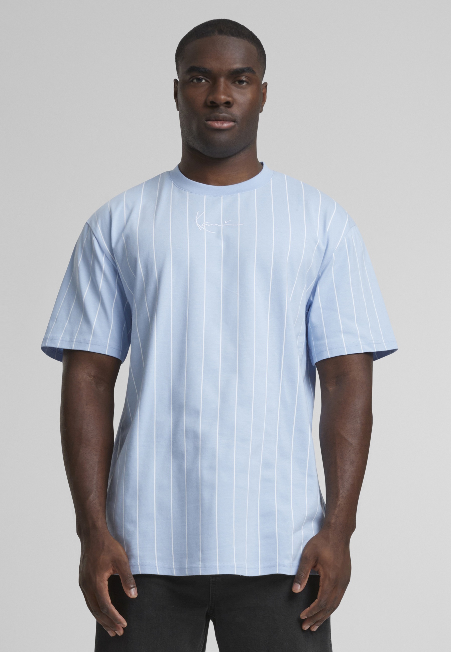 Karl Kani T-Shirt »Karl Kani Small Signature Essential Pinstripe Tee« 1 Stk.