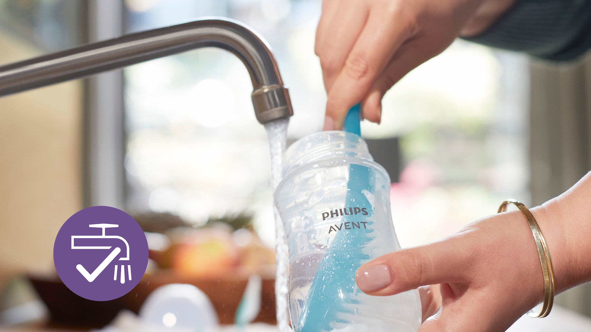 Philips AVENT Response online | ultra SCD838/11«, BAUR Babyflasche Neugeborene für »Natural Starter-Set soft und 4 Flaschenbürste Schnuller Flaschen, kaufen