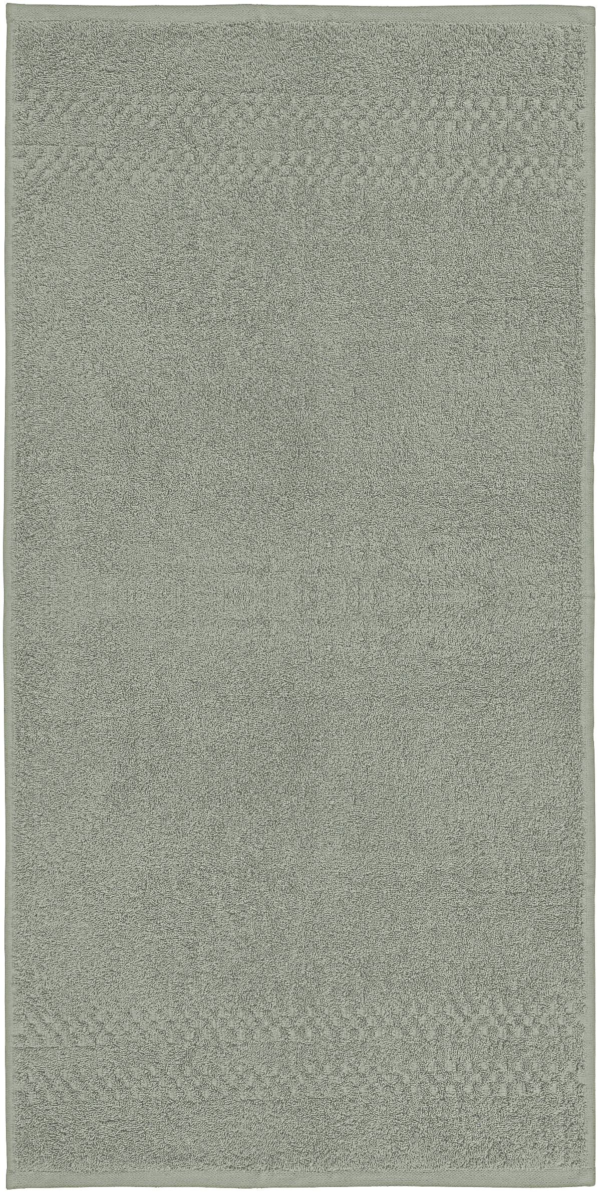 OTTO home Handtuch »Regona, Handtücher 50x100cm, als Uni-Set und mit Karomuster, 500gr/m²« Premium Handtücher mit Bordüre, Set, 100% Baumwolle, 5 Jahre Garantie