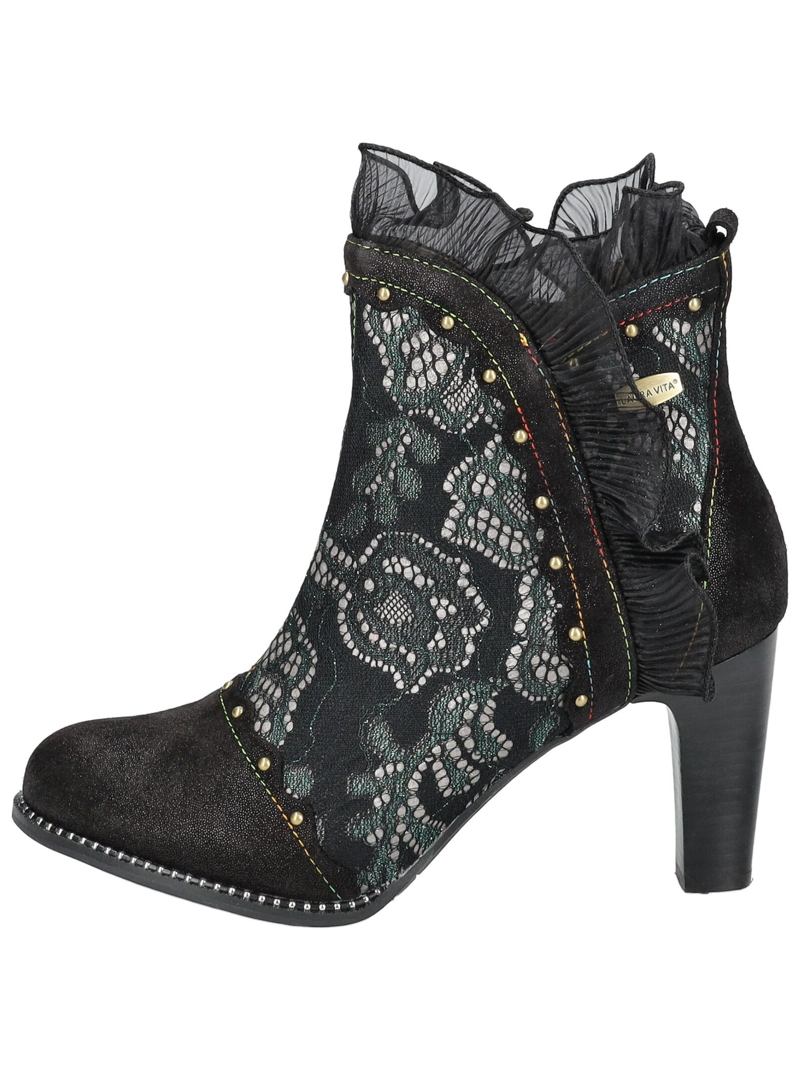 LAURA VITA High-Heel-Stiefelette "LAURA VITA Stiefelette Leder" günstig online kaufen