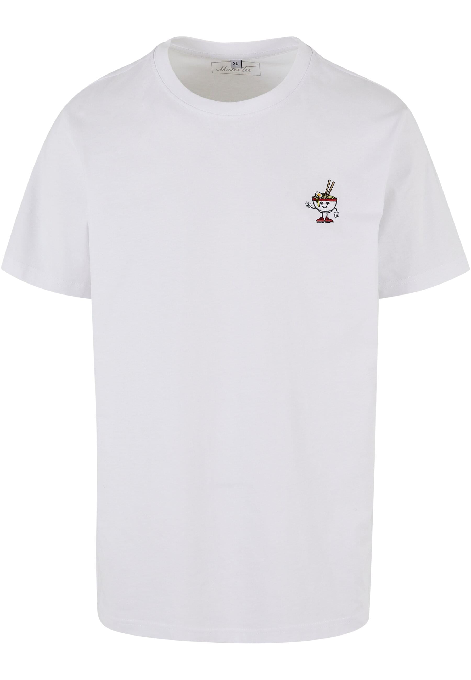 MisterTee T-Shirt "MisterTee Herren Peace Noodles Tee EMB" 1 Stk. tlg. günstig online kaufen
