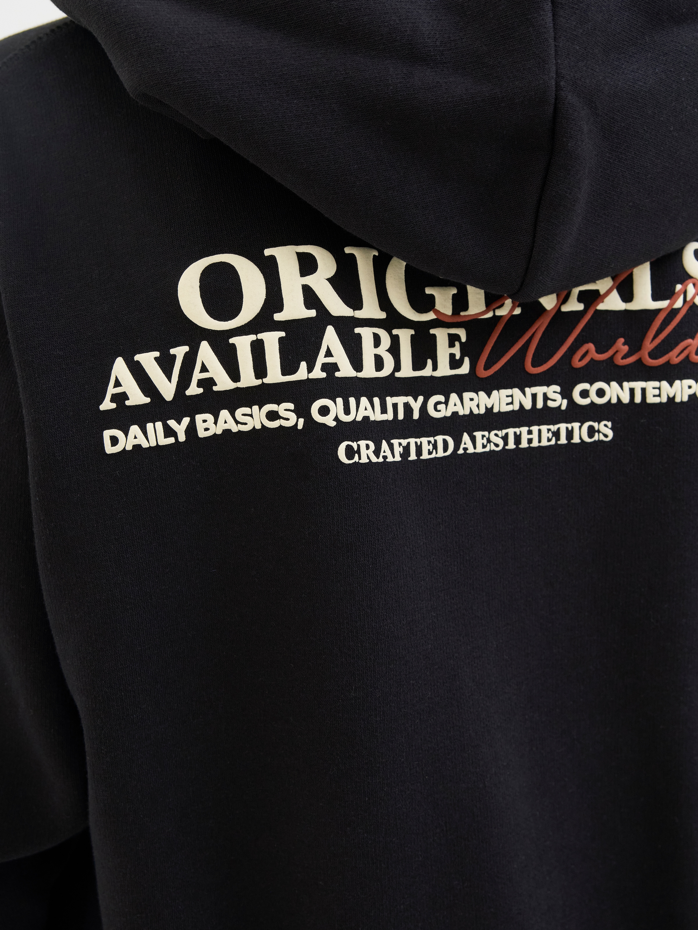 Jack & Jones Junior Kapuzensweatshirt »JORISLINGTON BACK SWEAT HOOD SN JNR«