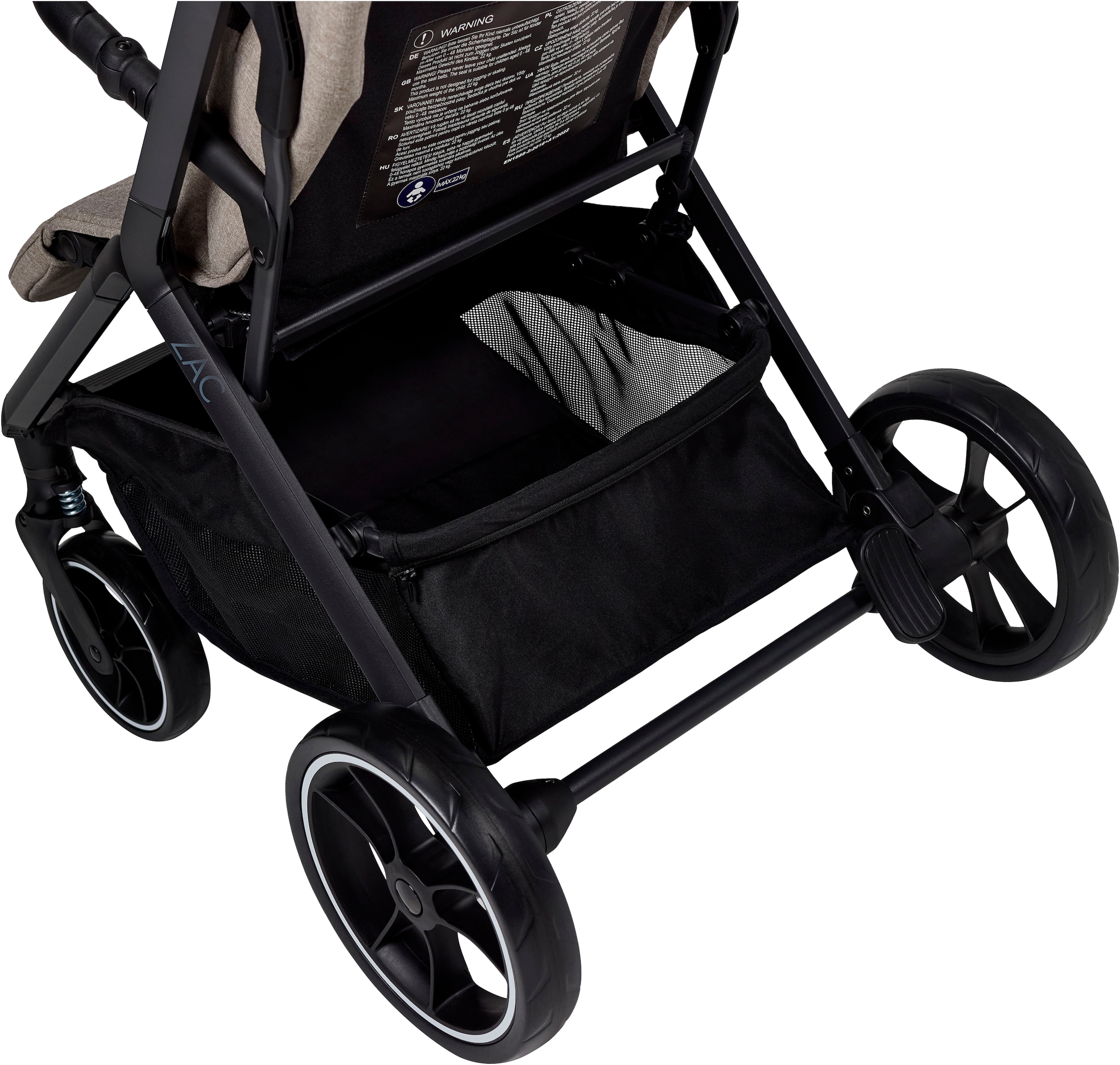 Moon Kinder-Buggy »ZAC«, 22 kg, inkl. Tragetasche und Regenschutz