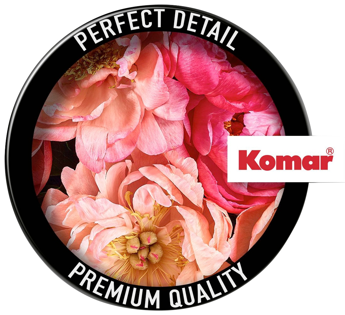 Komar Fototapete »Vlies selbstklebend - Roseraie - Größe 125 x 125 cm«, bedruckt, Wohnzimmer, Schlafzimmer