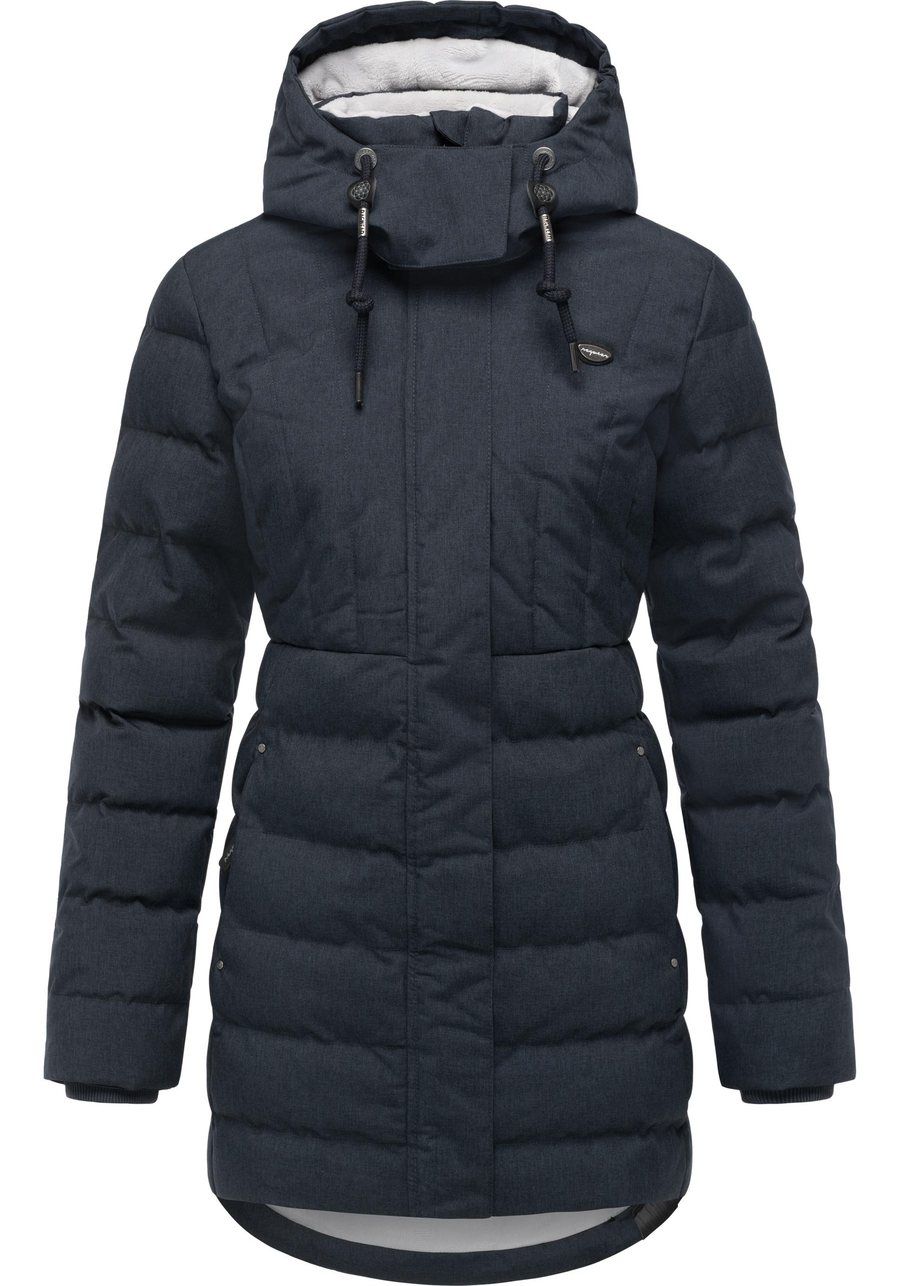 Ragwear Kurzmantel »Ashanta«, Wasserdichter Winterparka mit gefütterter Kapuze