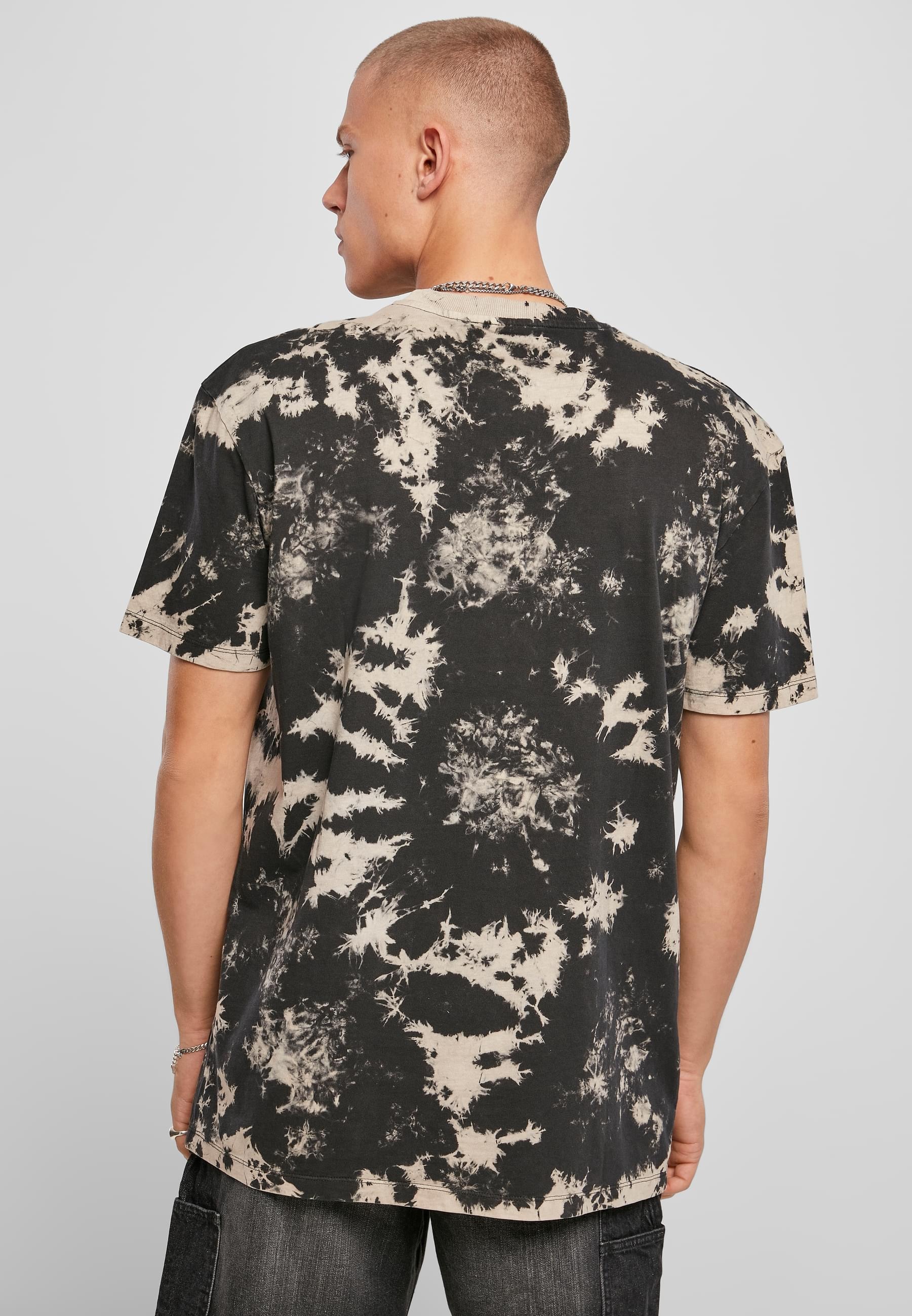 URBAN CLASSICS T-Shirt »Urban Classics Herren Oversized Bleached Tee«, (1 tlg.)
