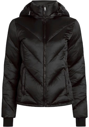 Steppjacke »PADDED PEARLESCENT JACKET«, mit Kapuze