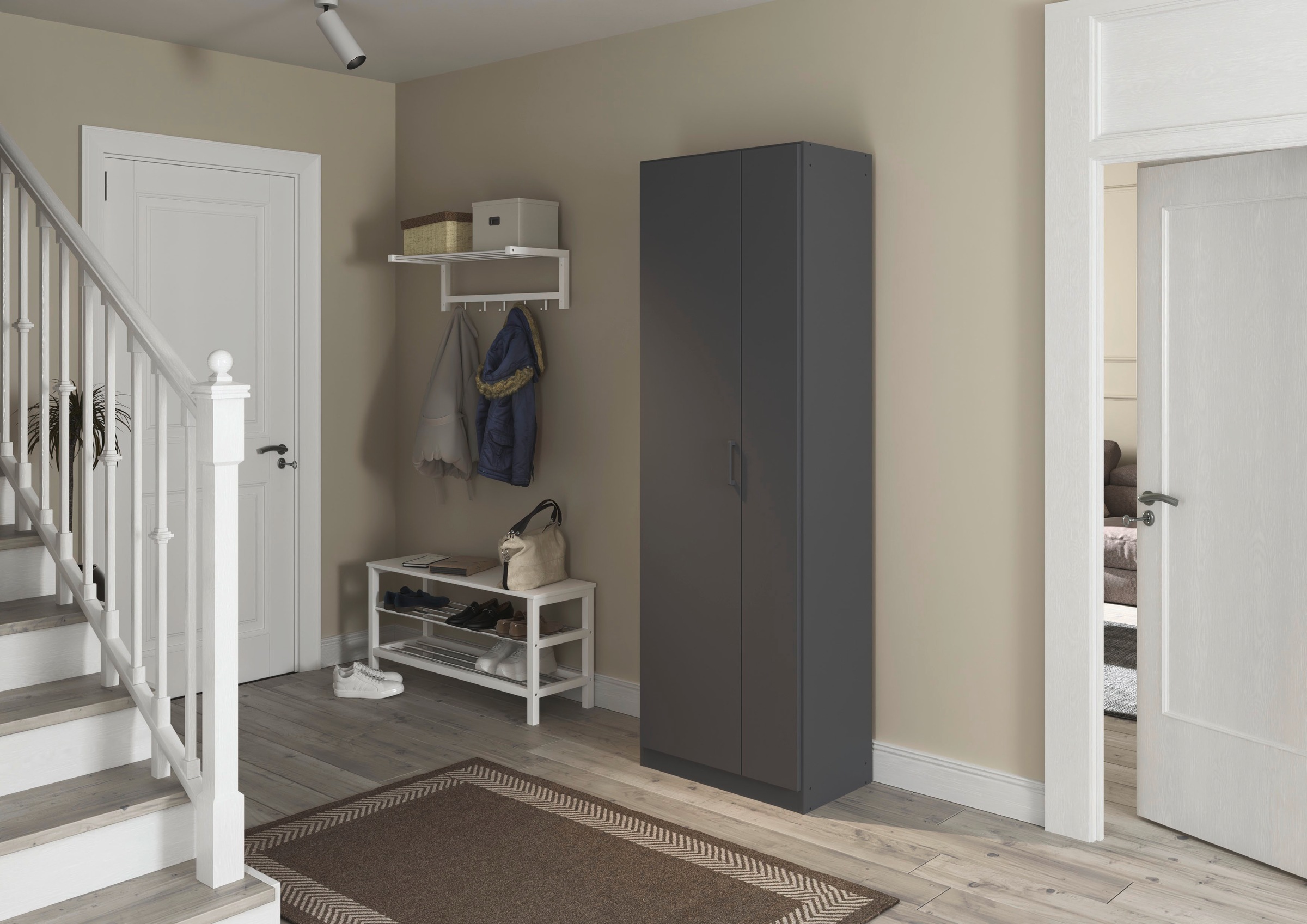 rauch Mehrzweckschrank "Garderobe Kleiderschrank Schrank Schuhschrank Putzs günstig online kaufen