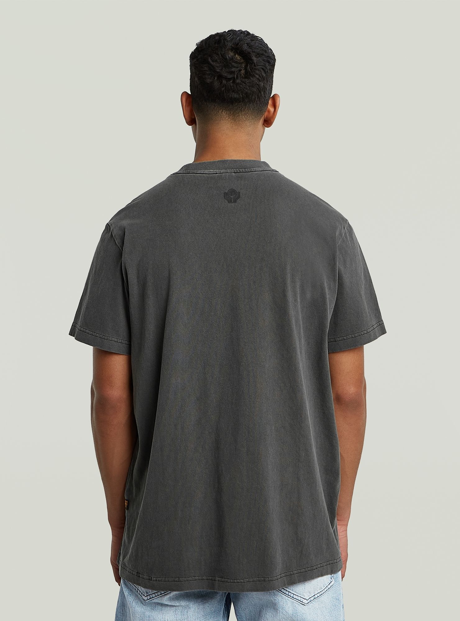 G-STAR T-Shirt "Multi Logo Overdyed Loose T-Shirt" günstig online kaufen