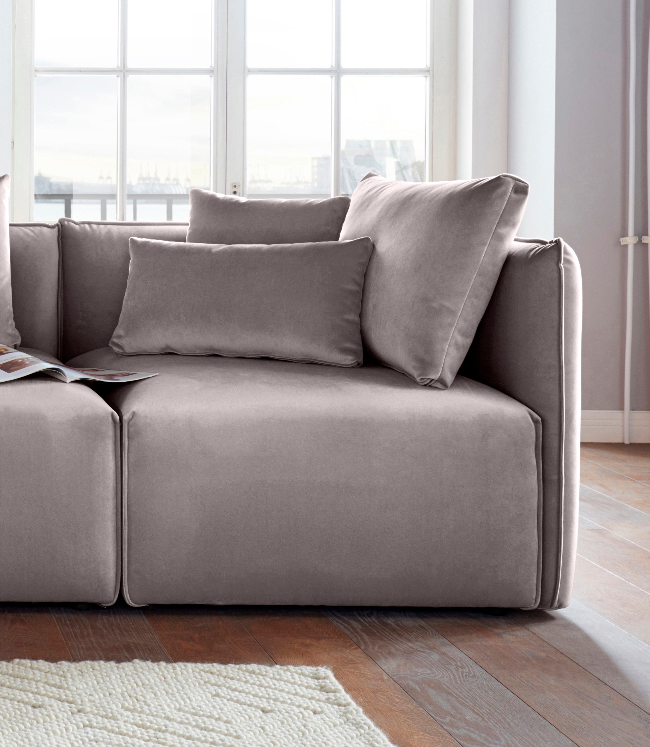 andas Sofa-Eckelement "Nöre", Modul - zum Zusammenstellen; in vielen Bezugs günstig online kaufen