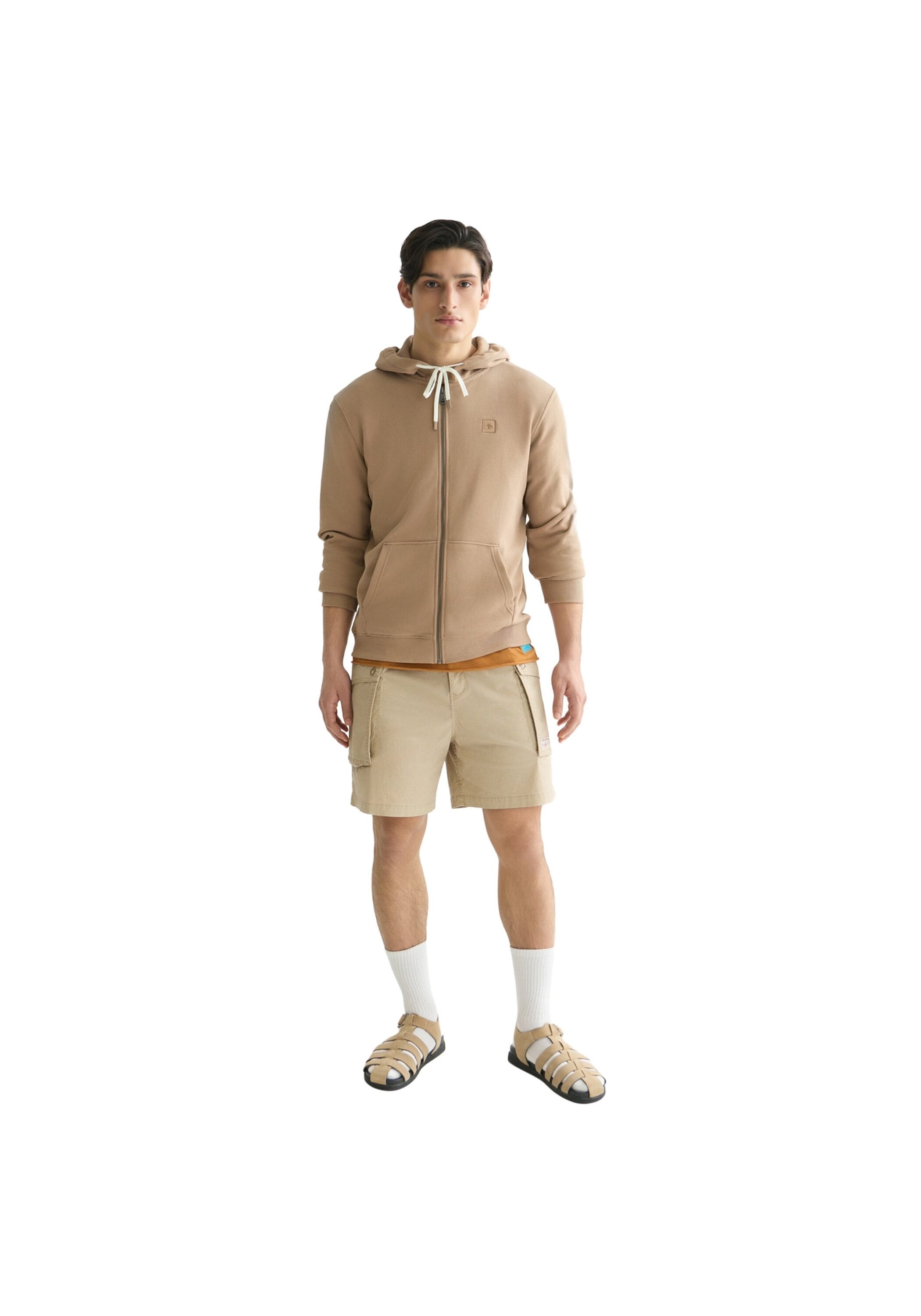 Scotch & Soda Sweatshirt »Sweatjacke Logo Badge Zipthrough Hoodie 1er Pack«, 1
