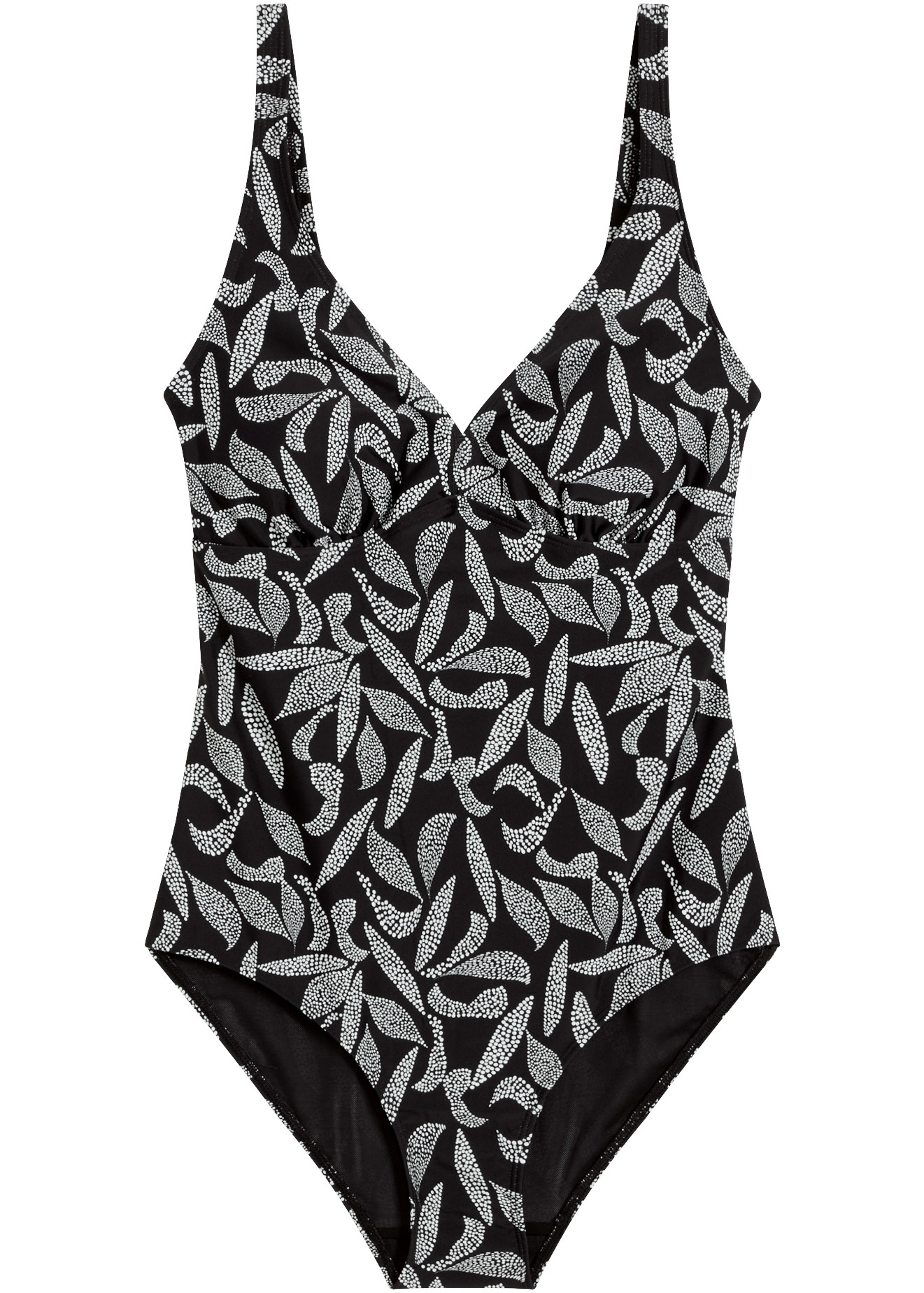 bonprix Badeanzug mit leichter Formkraft, sportlicher Stil, elastisches Material