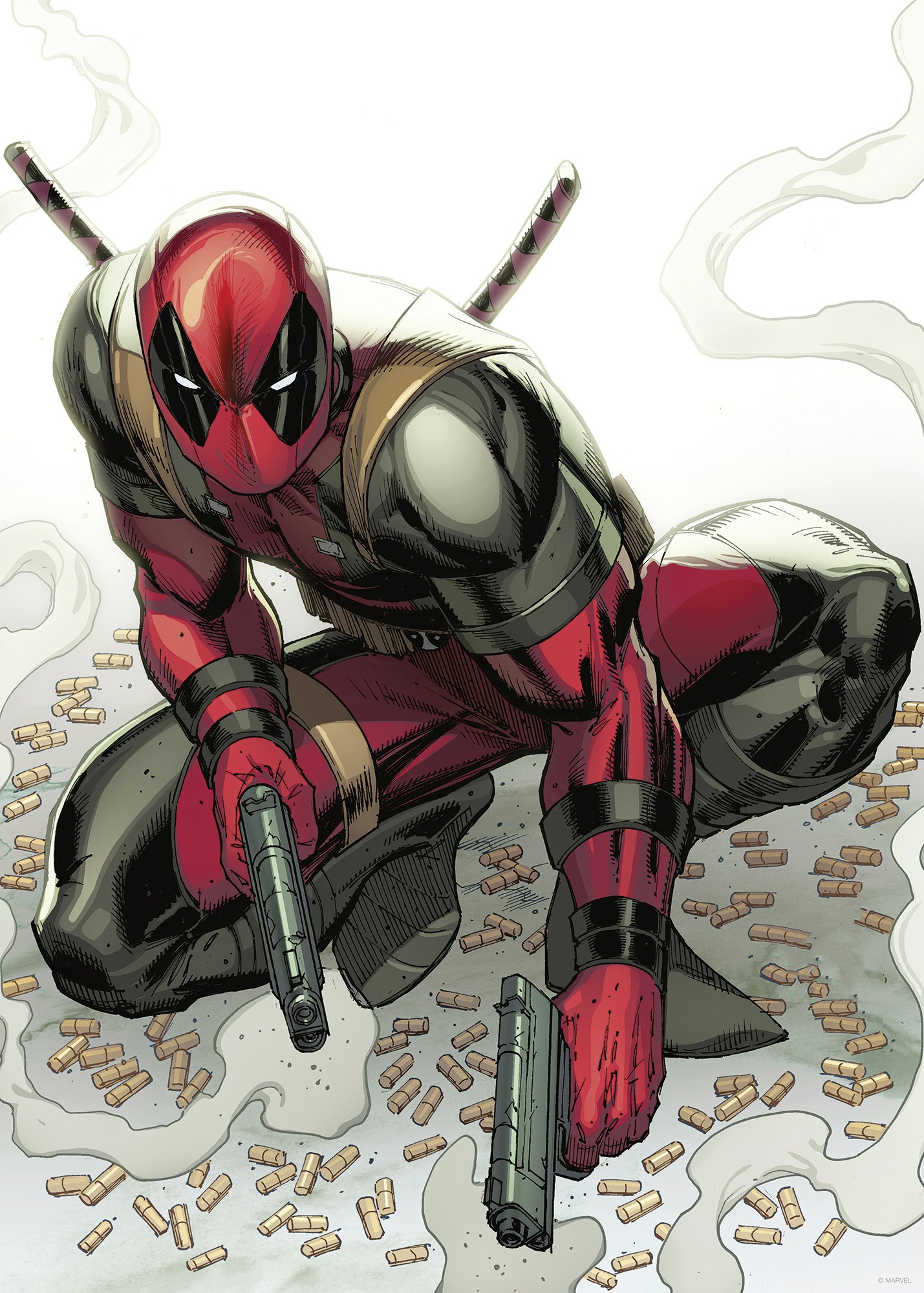 Komar Wandbild »Marvel Deadpool Bullets«, Disney, (Set, 1 St.), 50 x 70 cm (Breite x Höhe) - Kinderzimmer, Dekoration