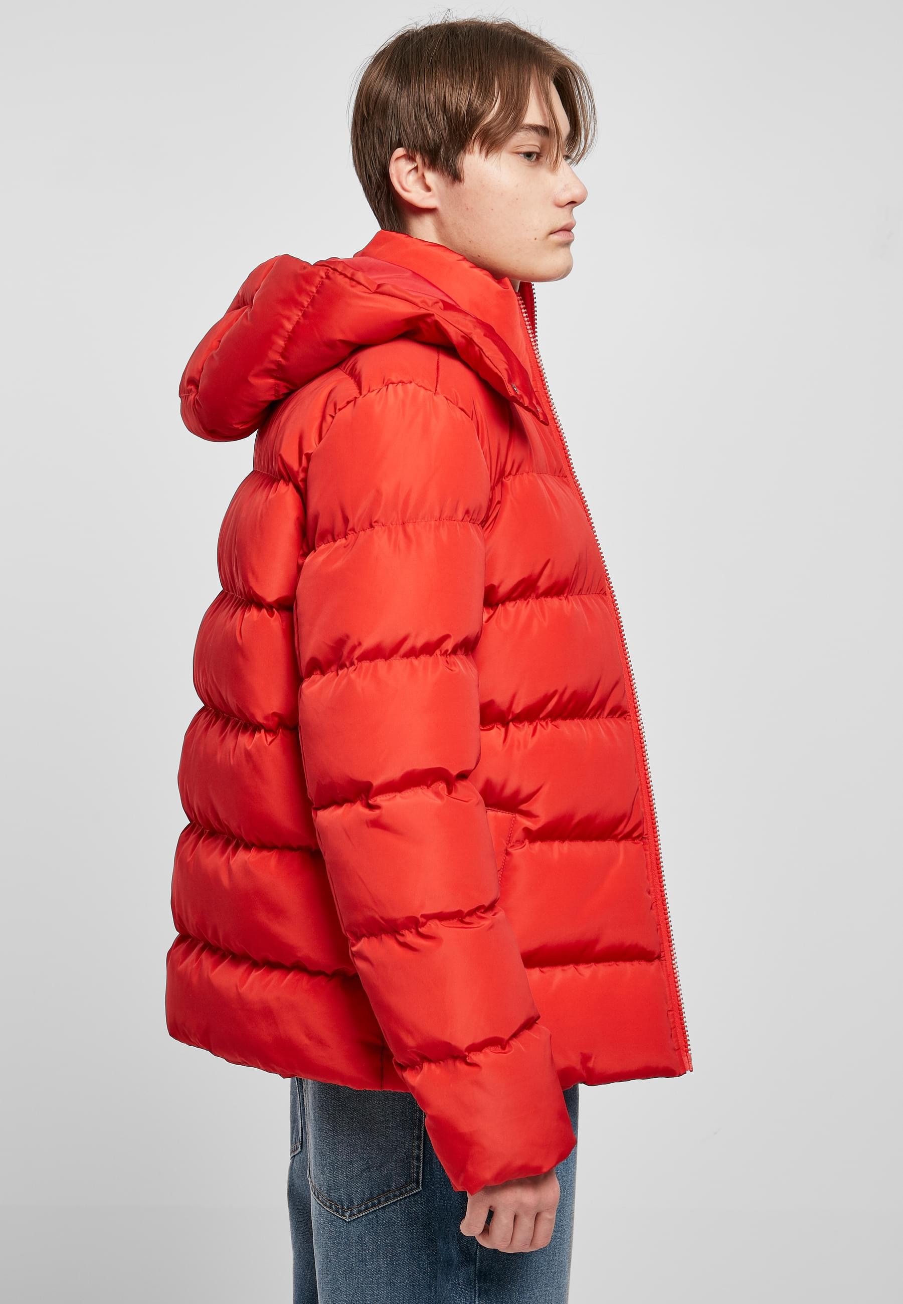 URBAN CLASSICS Allwetterjacke »Urban Classics Herren Hooded Puffer Jacket«, (1 St.), mit Kapuze