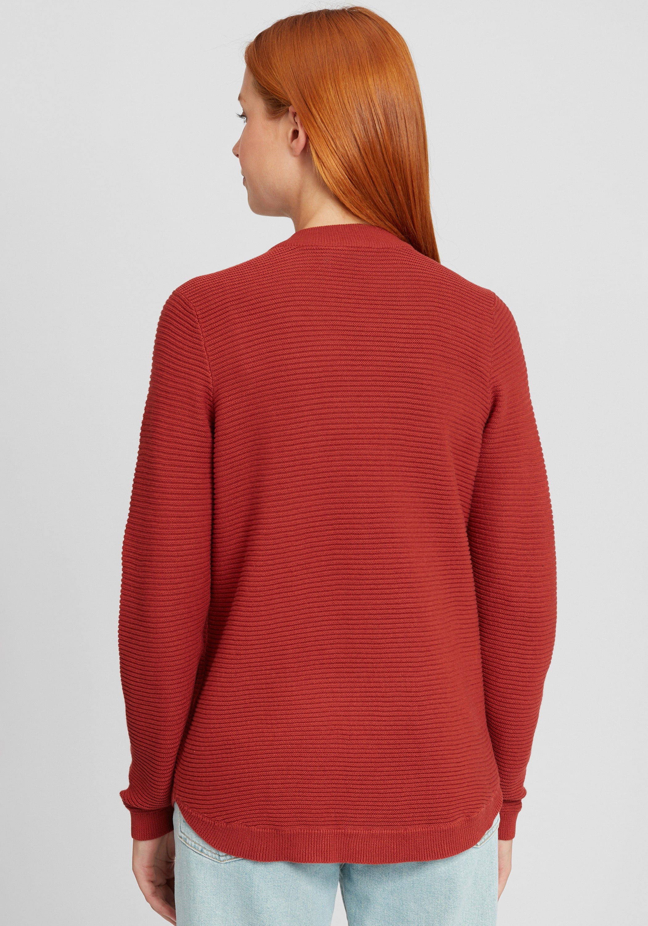 fransa Strickfleece-Pullover »Strickpullover FRFxtone«