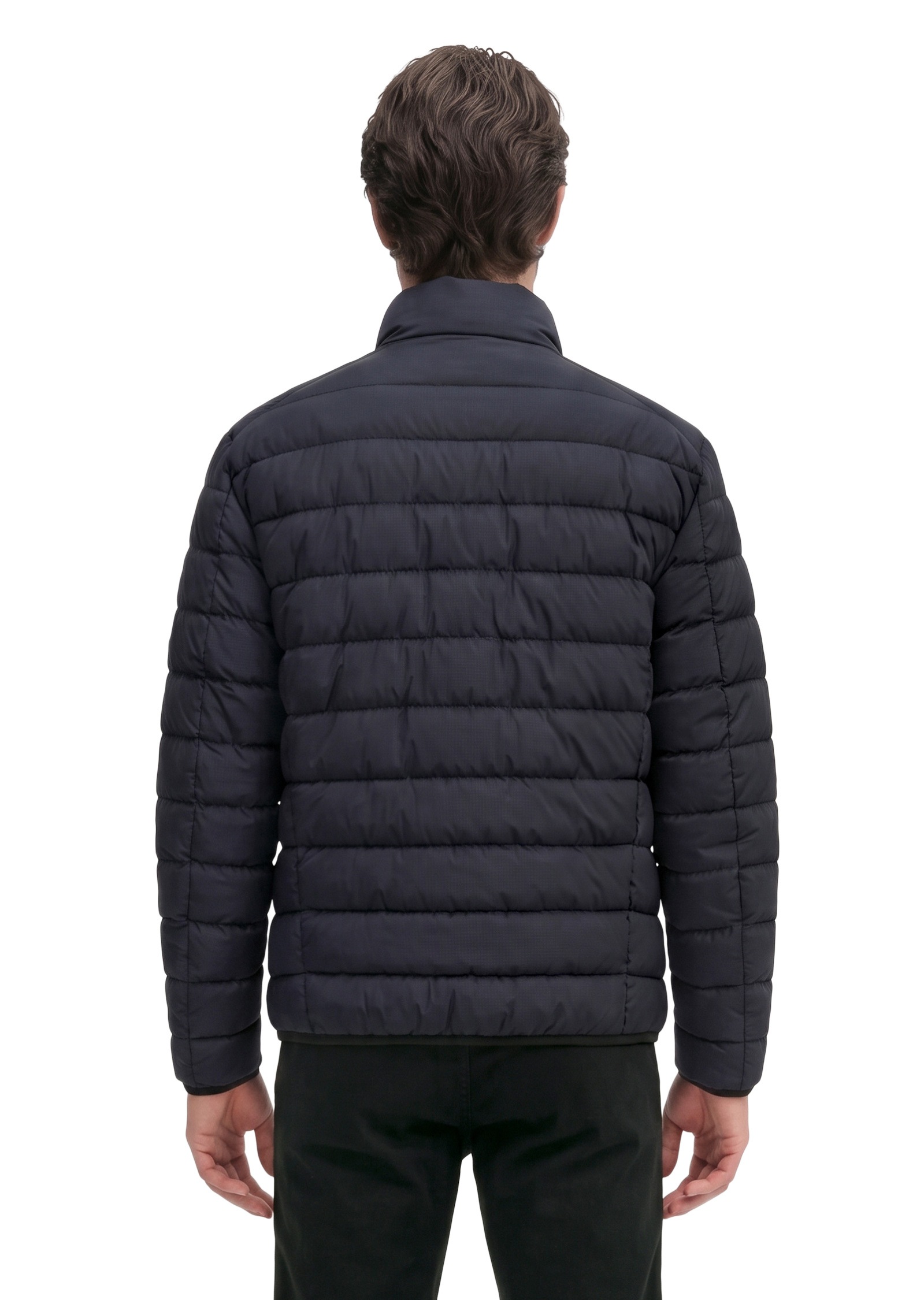 Marc O'Polo Outdoorjacke »aus recycelter Qualität« ohne Kapuze