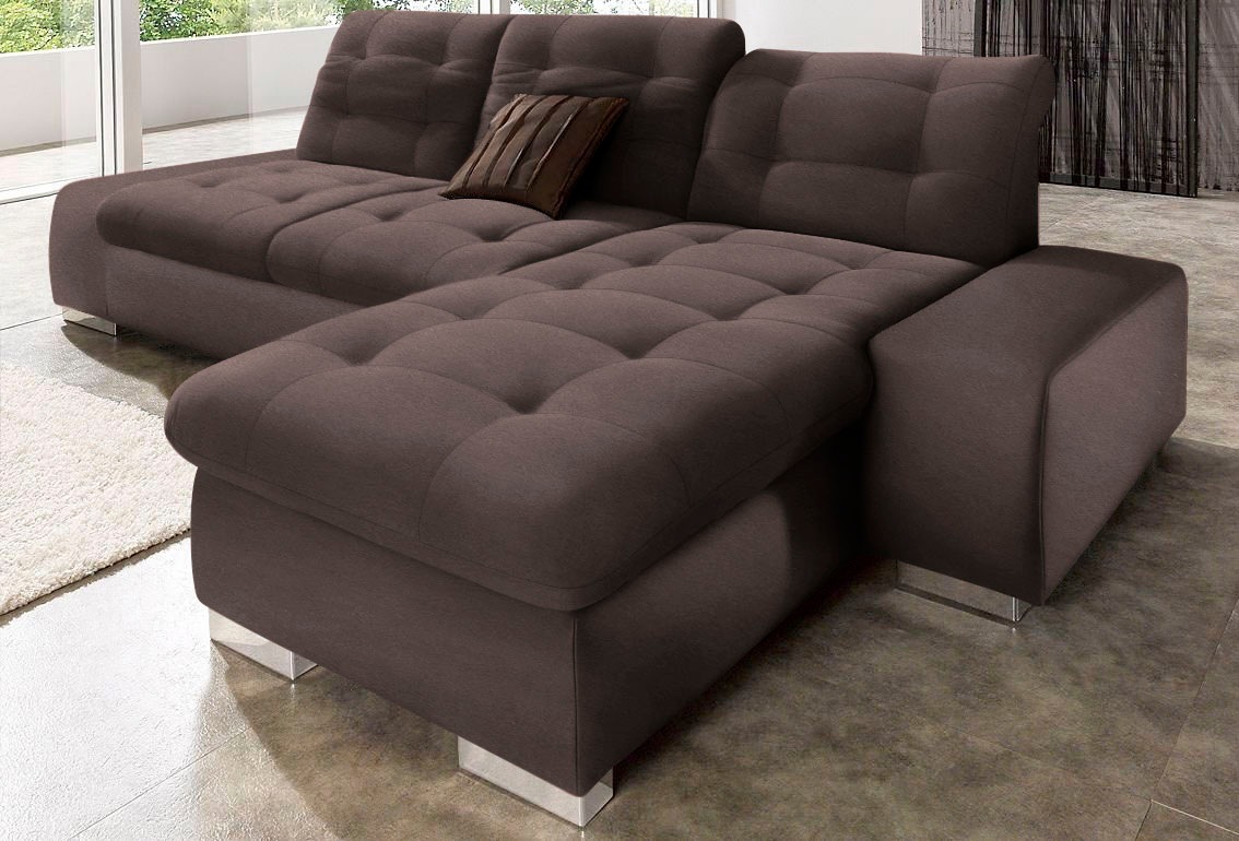 sit&more Ecksofa "Pale L-Form", inklusive Kopfteilverstellung, wahlweise mi günstig online kaufen
