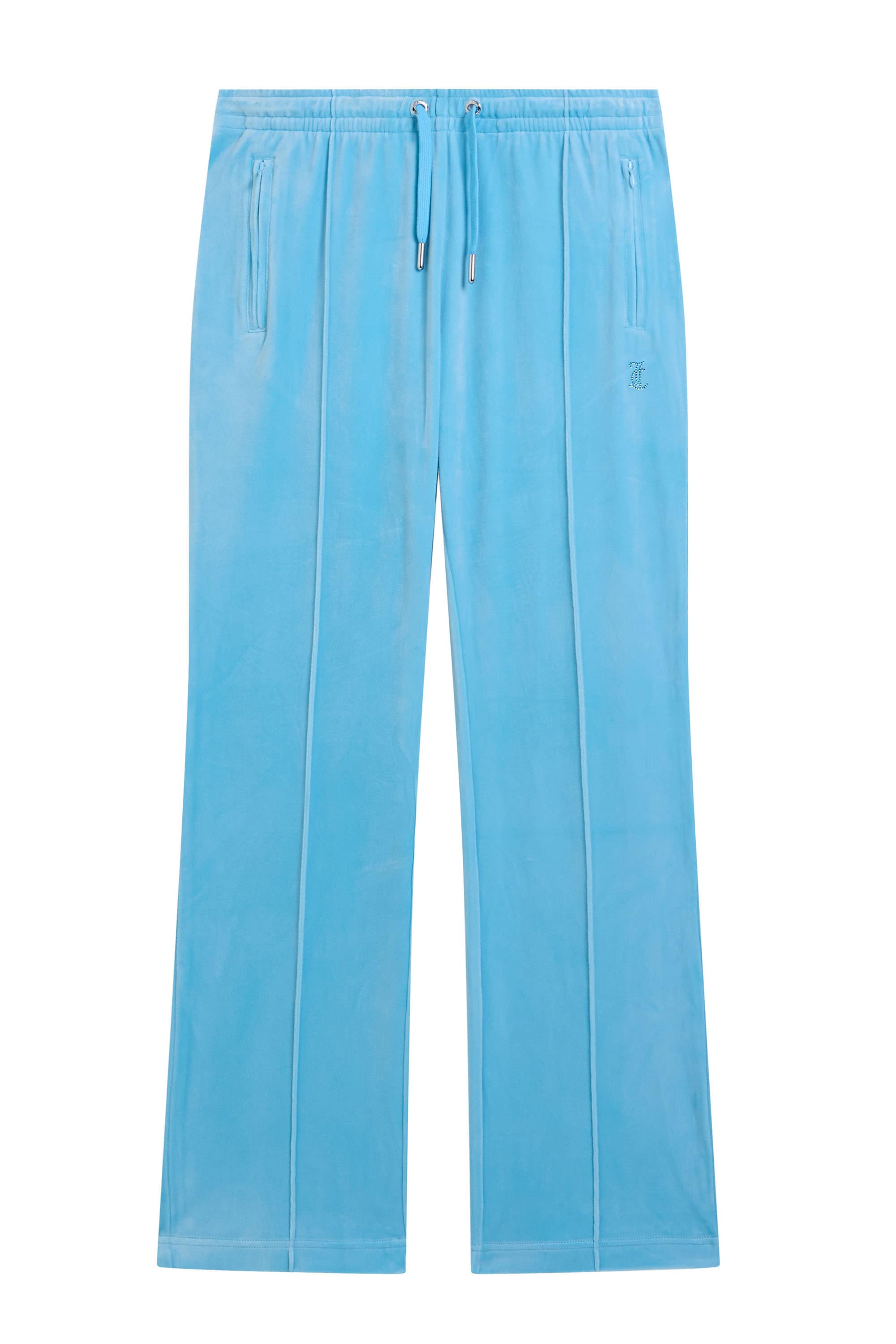 Juicy Couture Sweathose "TINA COL OUT TRACKPANT Damen" Trainingshose Damen, Sweathose, Velour, Jogginghose mit Glitzer, Sale