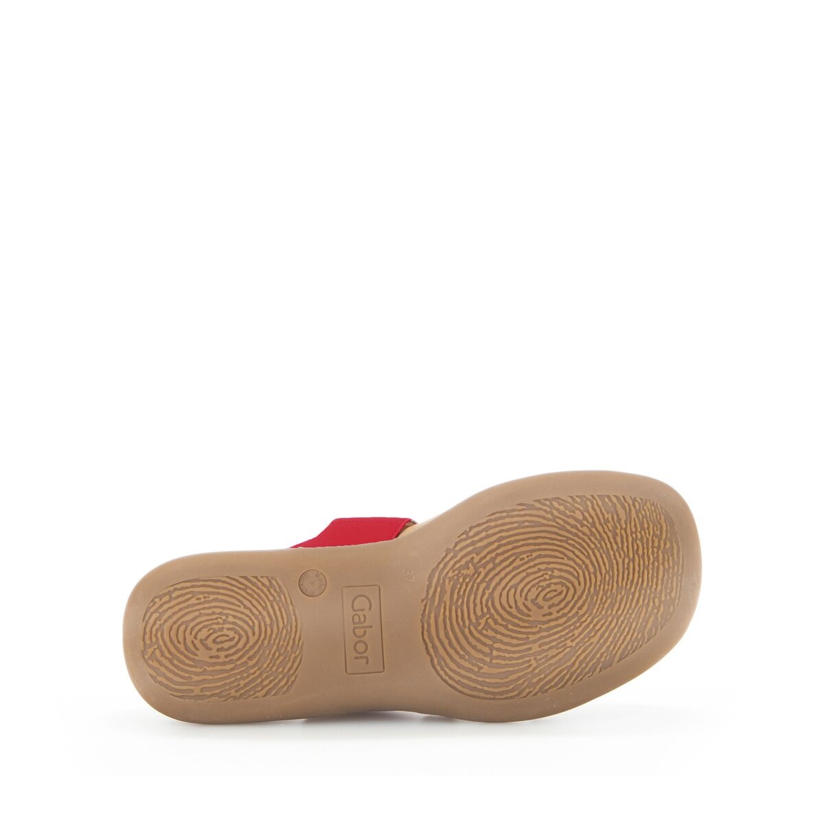 Pantolette GABOR "Pantolette", Damen, Gr. 36, rot, Schuhe Pantolette 3