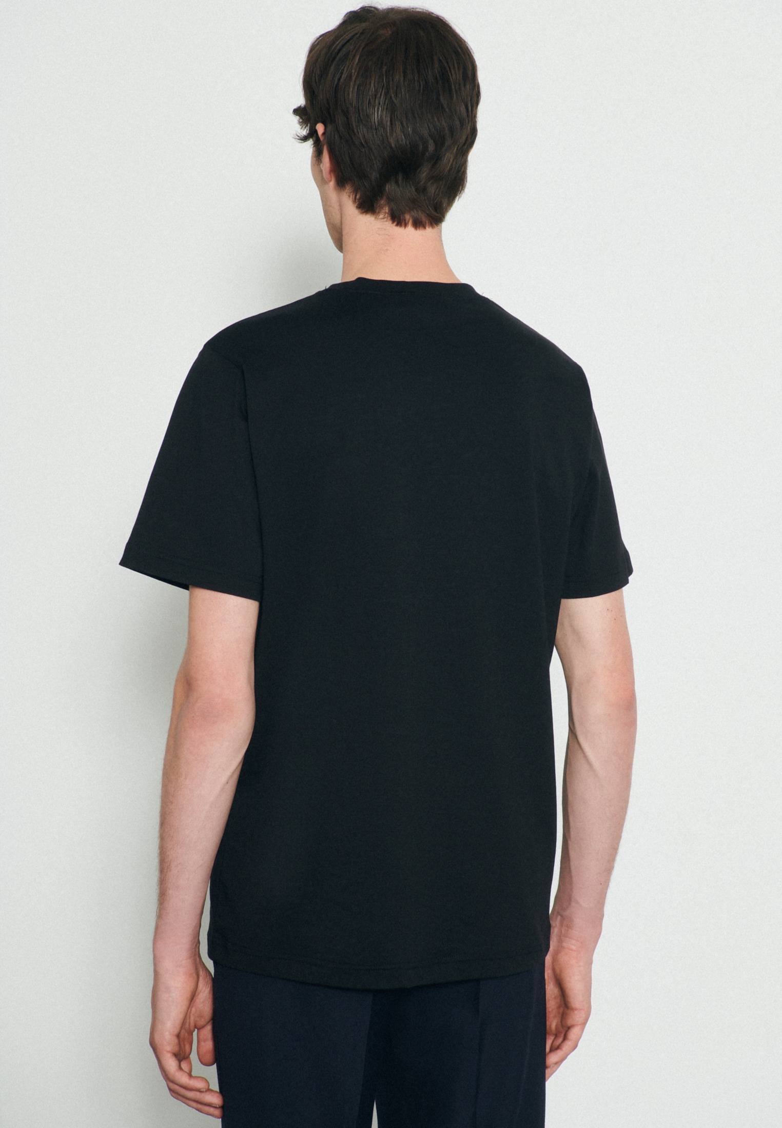 studio seidensticker T-Shirt "Studio", Kurzarm Rundhals Uni günstig online kaufen