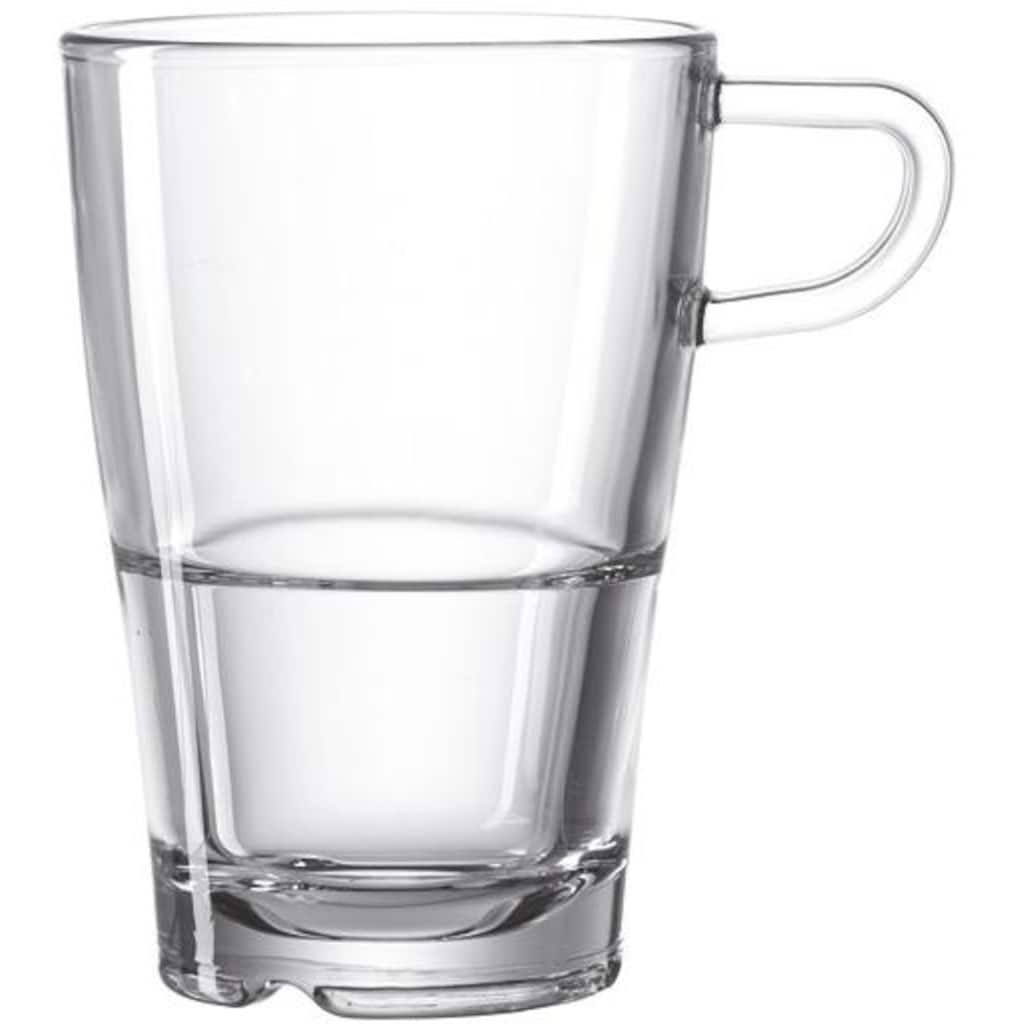 LEONARDO Latte-Macchiato-Glas »SENSO«, (Set, 6 tlg.)
