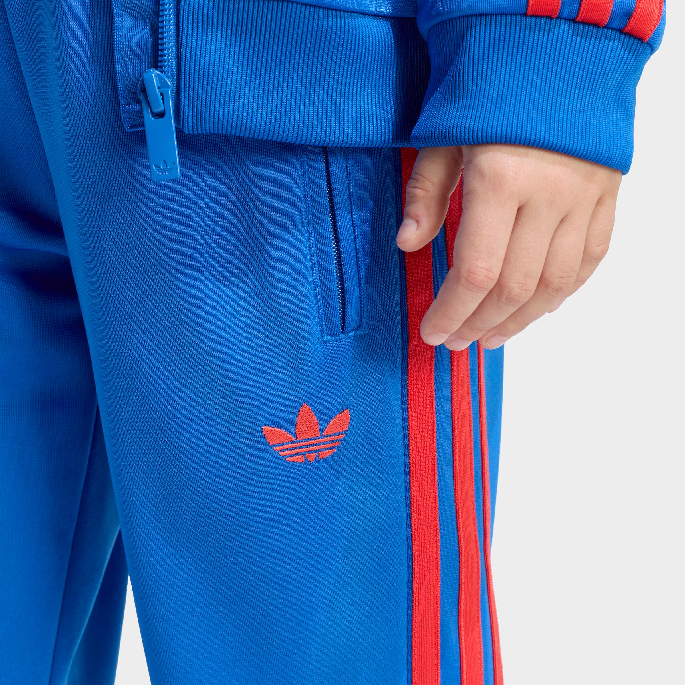adidas Originals Trainingsanzug »FIREBIRD TS« 2 tlg. für Kinder, zweiteiliges Set, aus Polyester