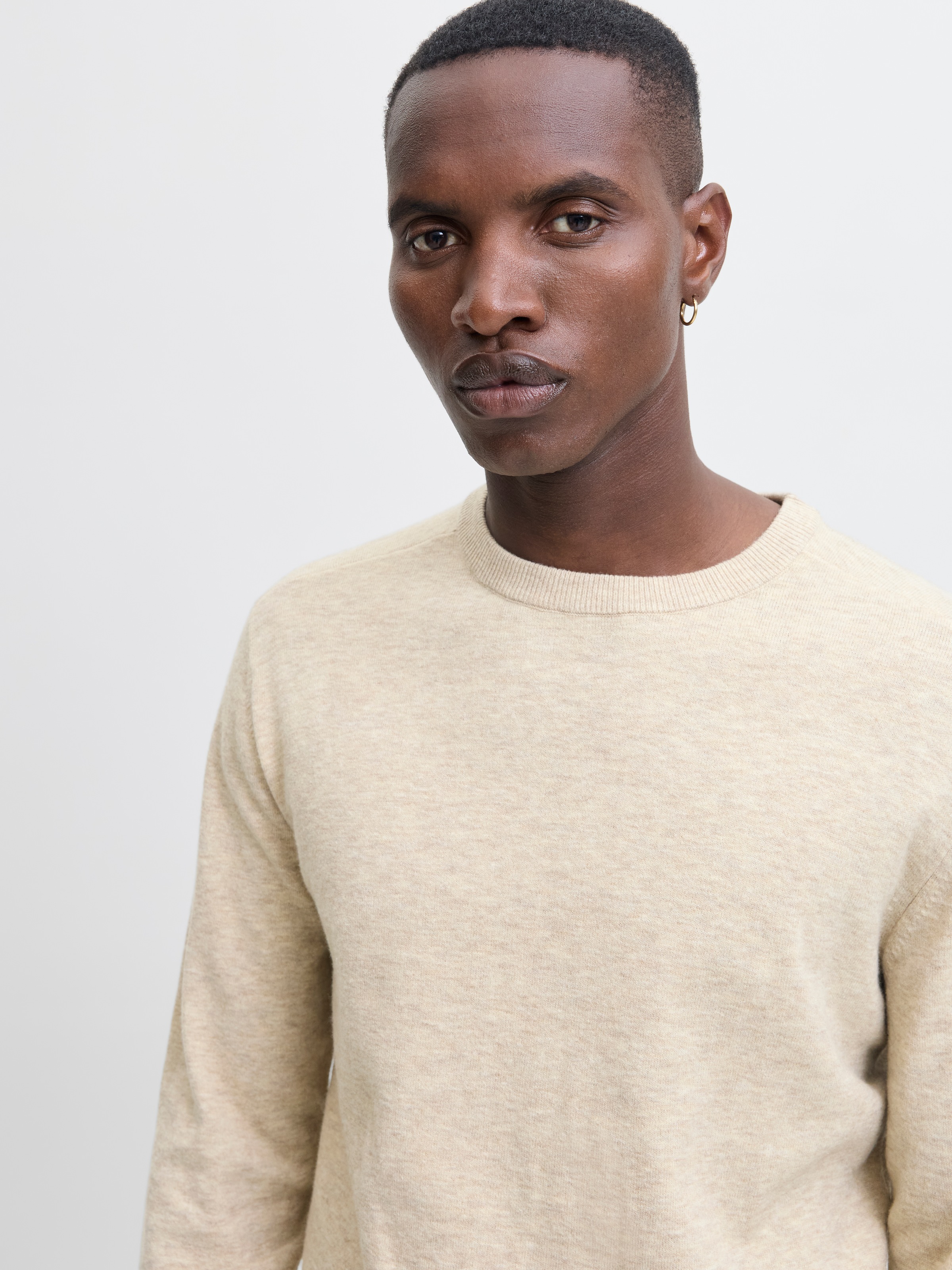 Jack & Jones Strickpullover "JJEPERFECT WOOL KNIT CREW NECK SN" günstig online kaufen