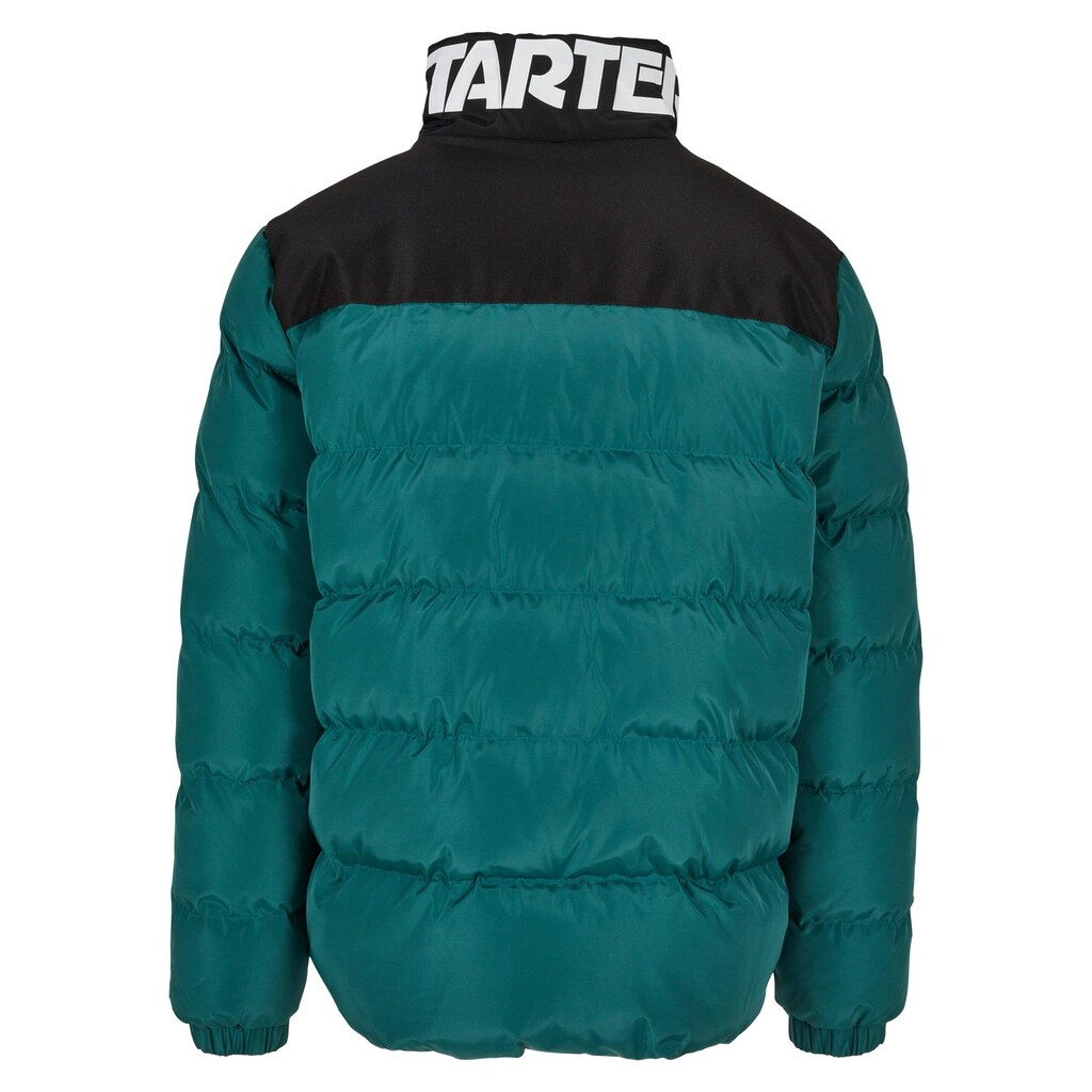 Starter Black Label Daunenjacke »Starter Black Label Herren Starter Logo Puffer Jacket«, (1 St.), ohne Kapuze