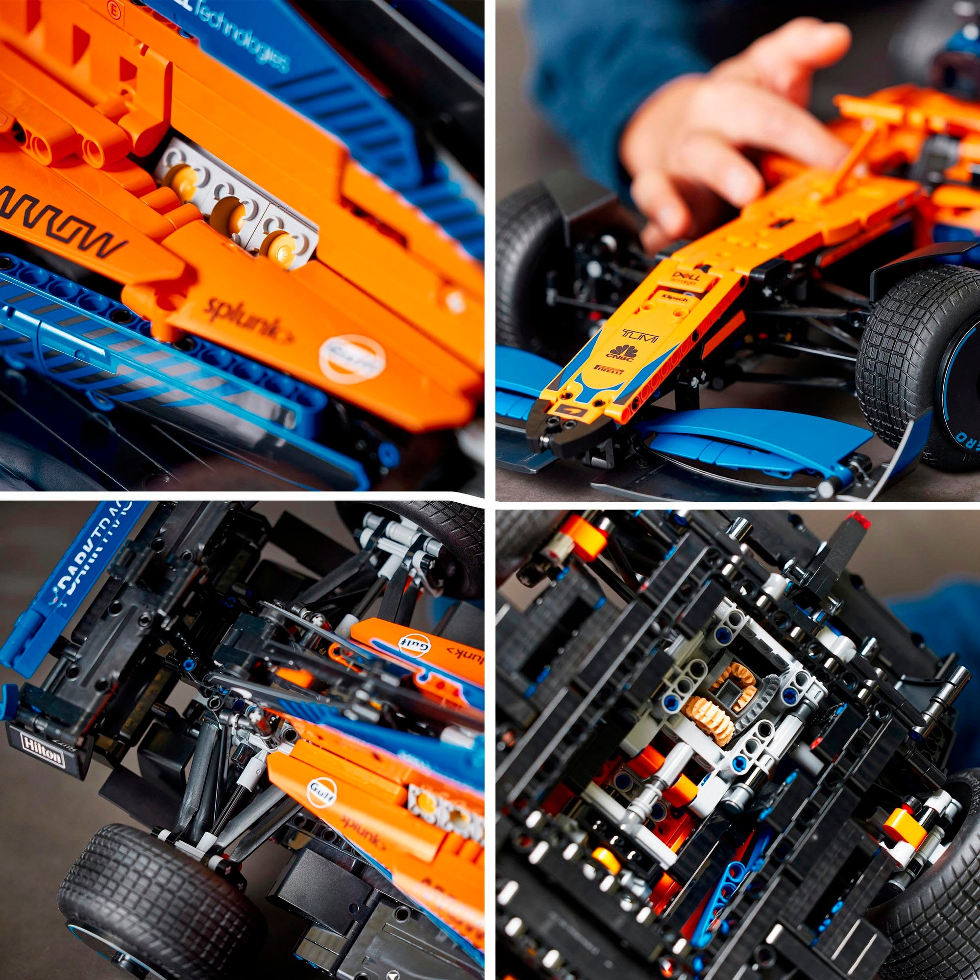 LEGO® Konstruktionsspielsteine »McLaren Formel 1™ Rennwagen (42141), LEGO® Technic«, (1432 St.), Made in Europe