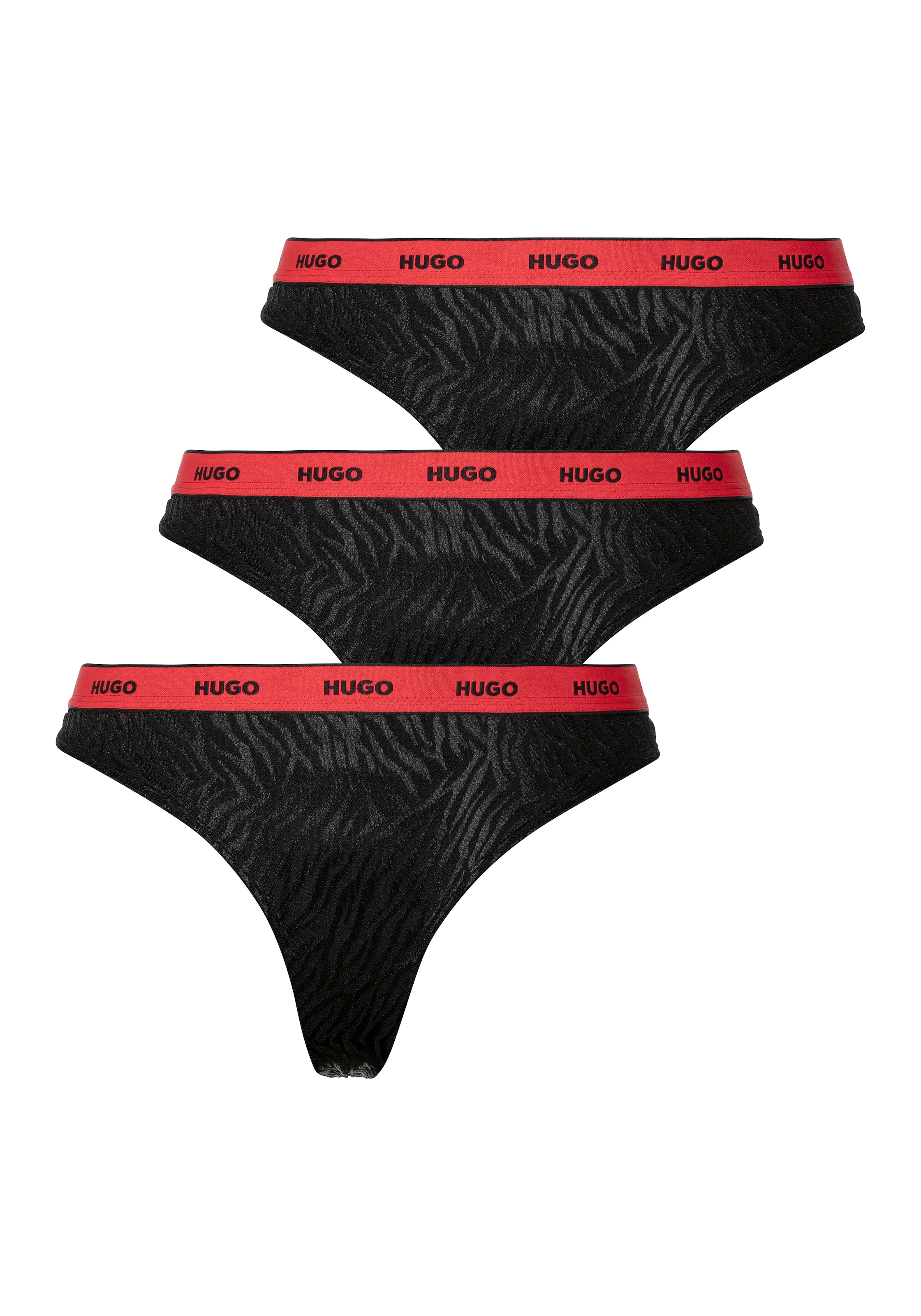 Slip »TRIPLET THONG LACE«, (Packung, 3er-Pack), mit elastischem Bund