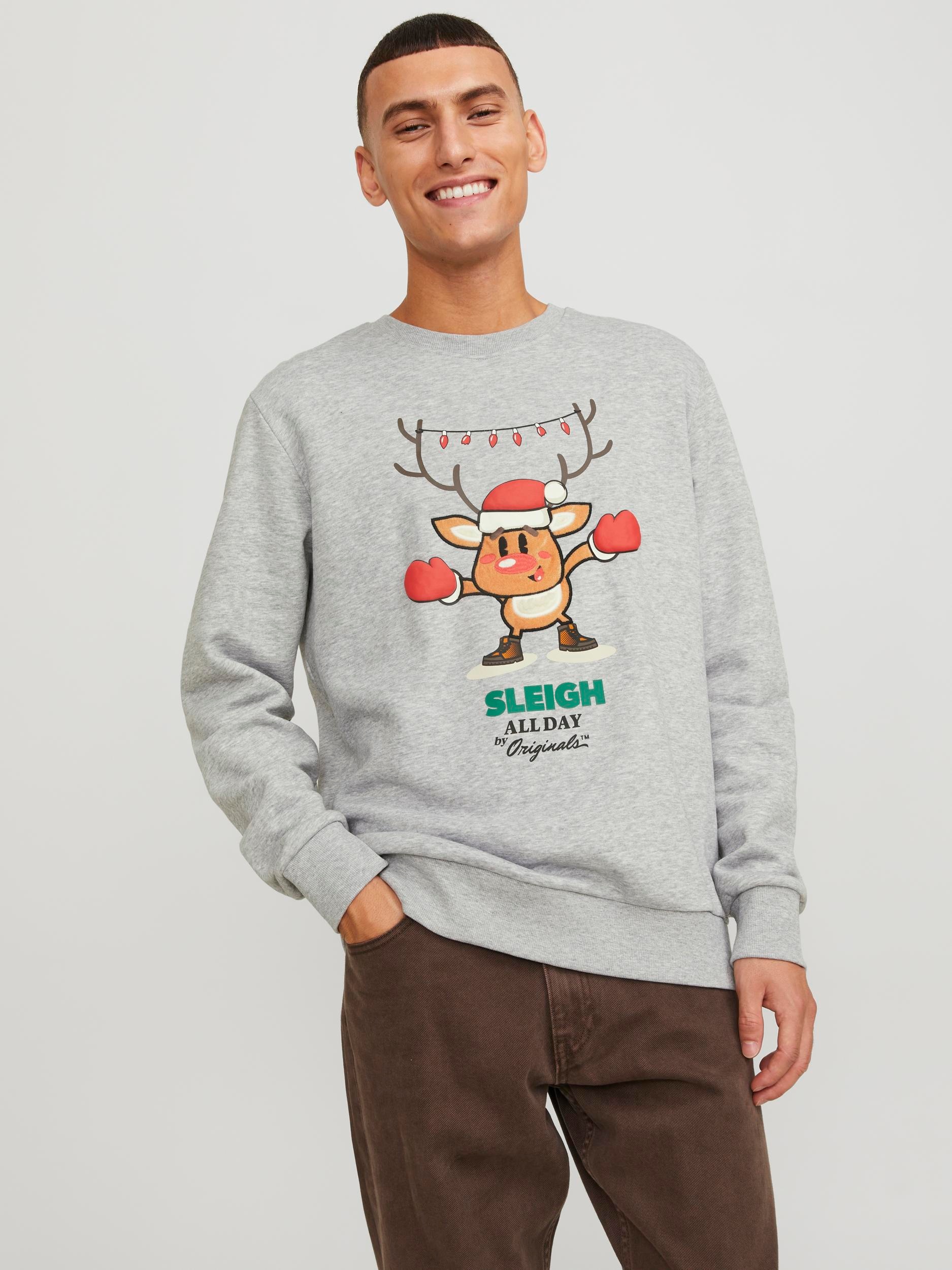 Jack & Jones Sweatshirt »JORXMAS SWEAT CREW NECK XMAS«