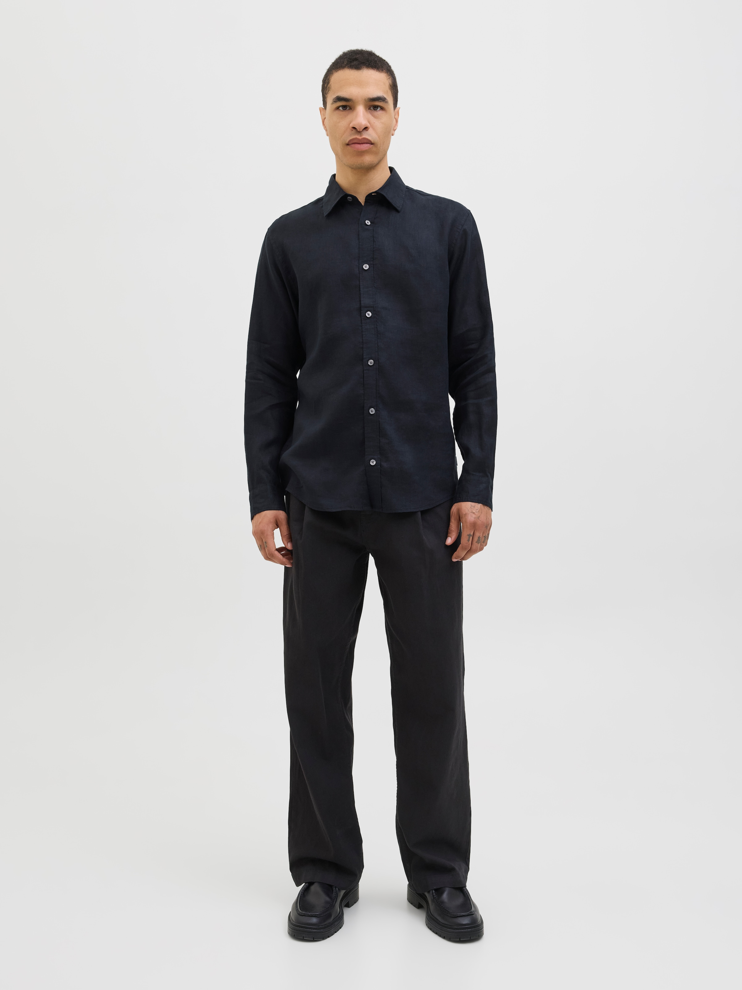 Jack & Jones Leinenhemd »JPRBLALOUI LINEN L/S SHIRT«