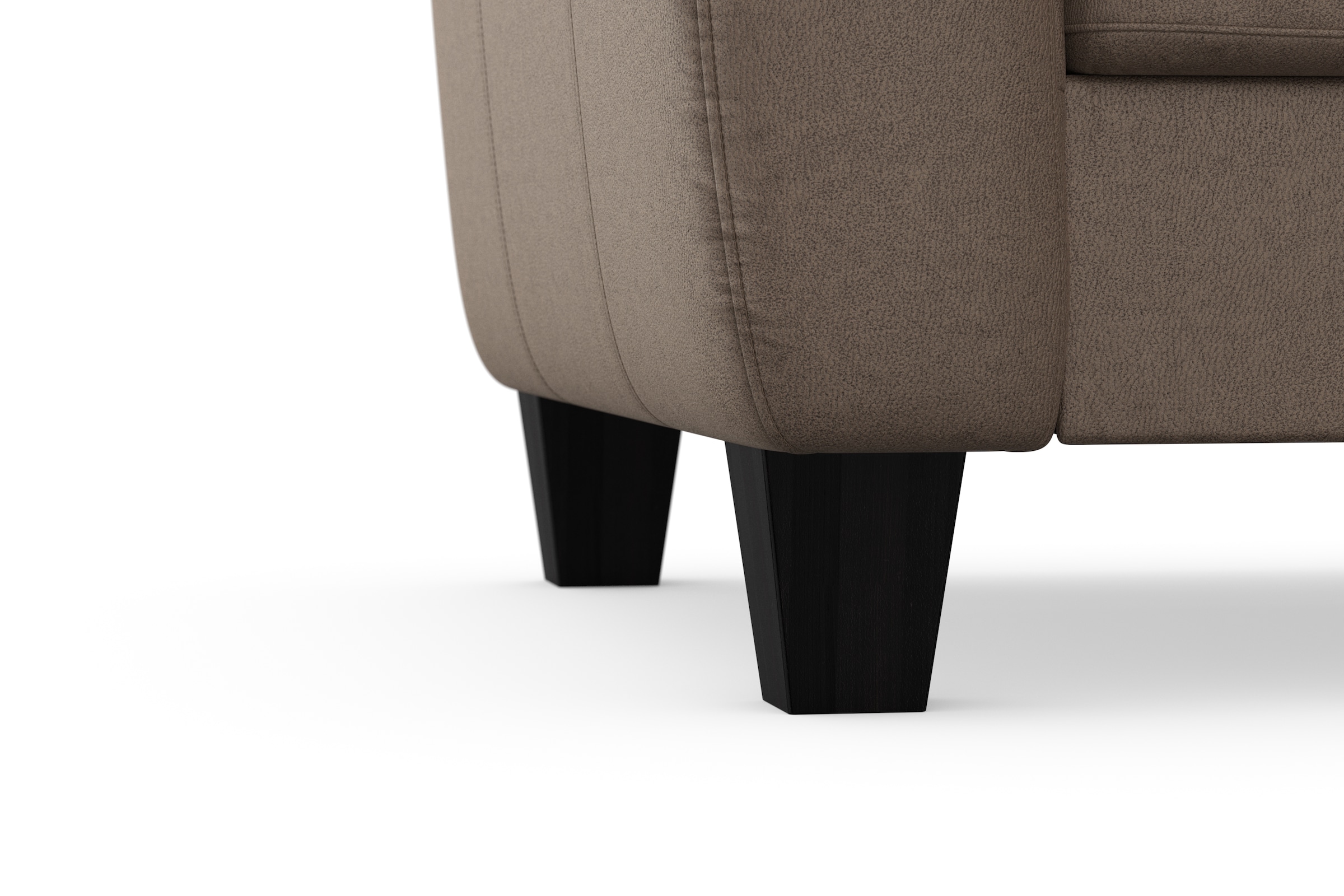sit&more Ecksofa »Belluci L-Form«, inklusive Federkern, wahlweise mit Bettfunktion und Bettkasten