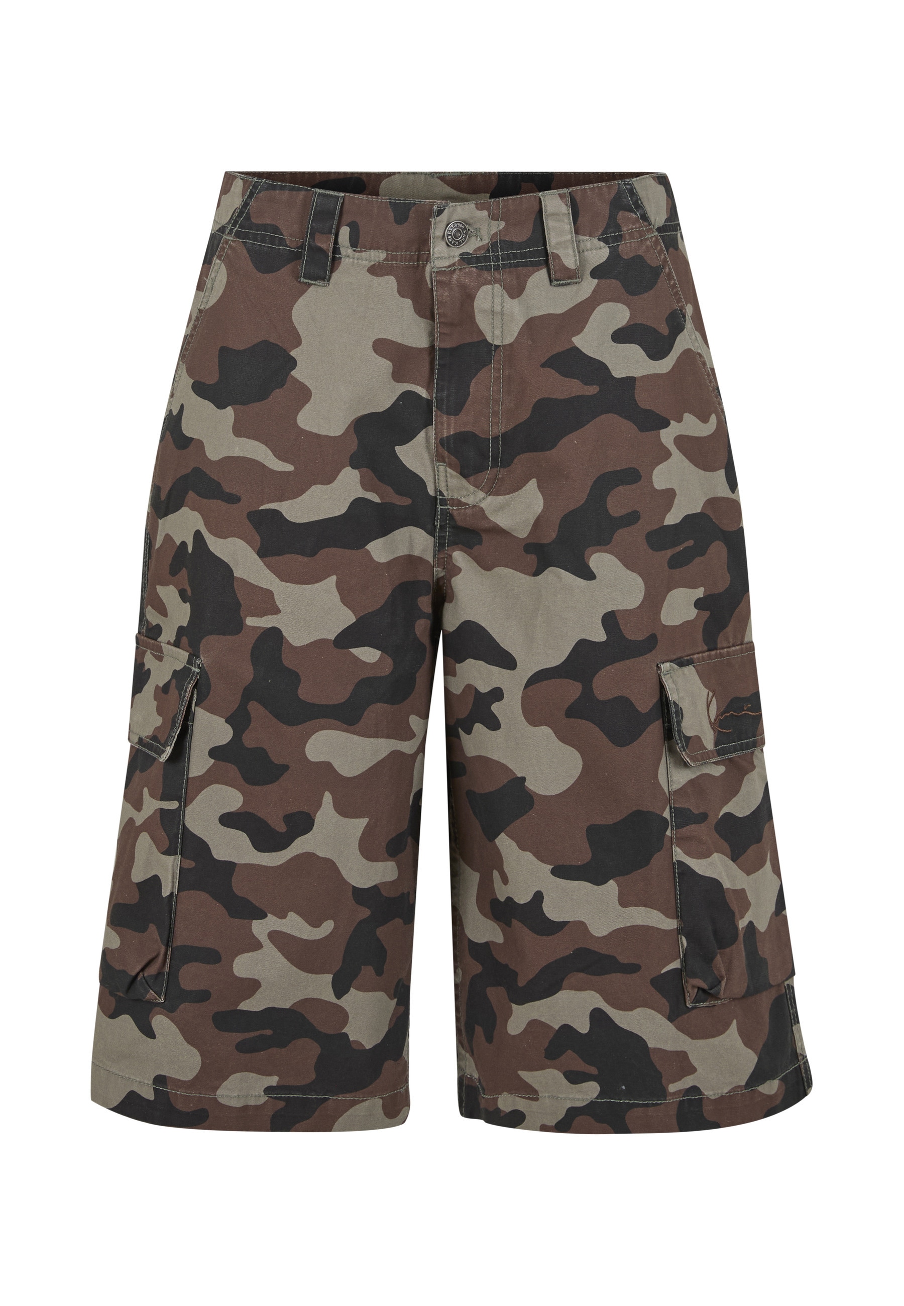 Karl Kani Cargoshorts "Karl Kani Signature Camo Cargo Baggy Shorts"