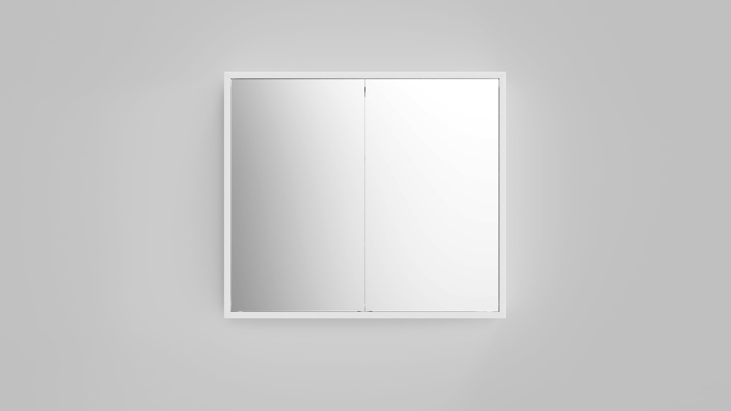 Talos Badezimmerspiegelschrank »Talos Magnus«, 80x70 cm, mit austauschbarer LED-Beleuchtung