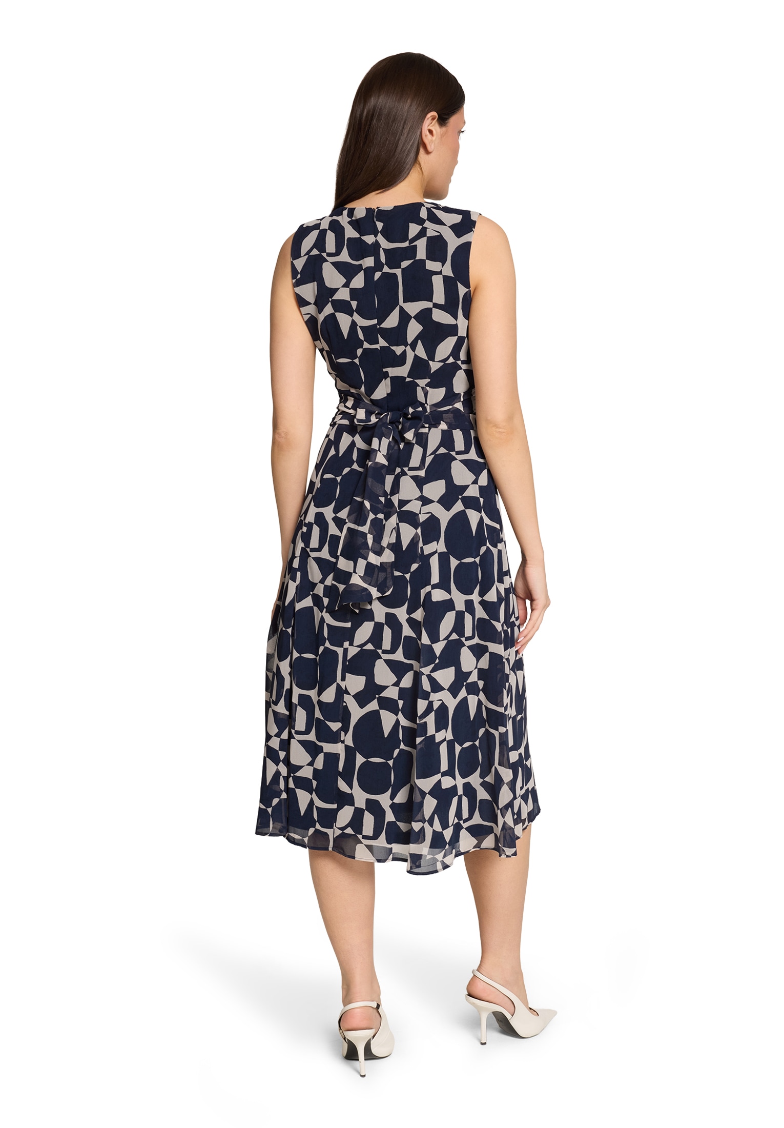 Betty&Co Chiffonkleid »Damen ohne Arm« Ohne Tasche