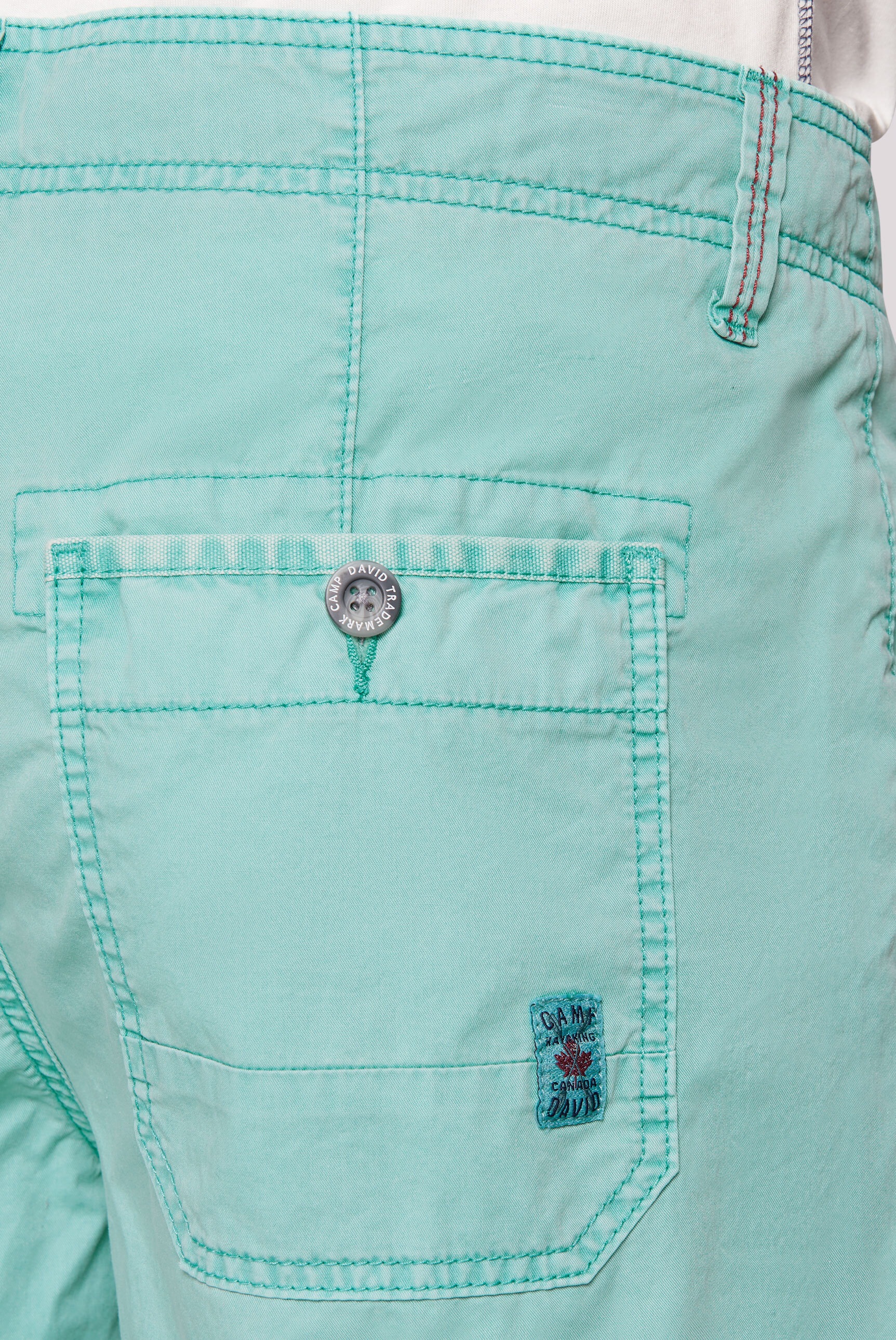 CAMP DAVID Shorts, mit Bindeband am Saum