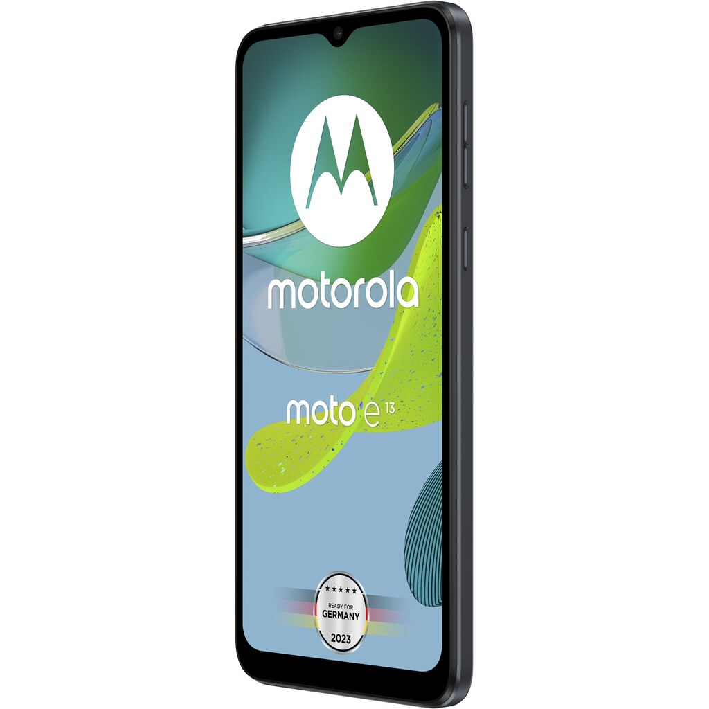 Motorola Smartphone »E13«, schwarz, 16,56 cm/6,52 Zoll, 64 GB Speicherplatz, 13 MP Kamera