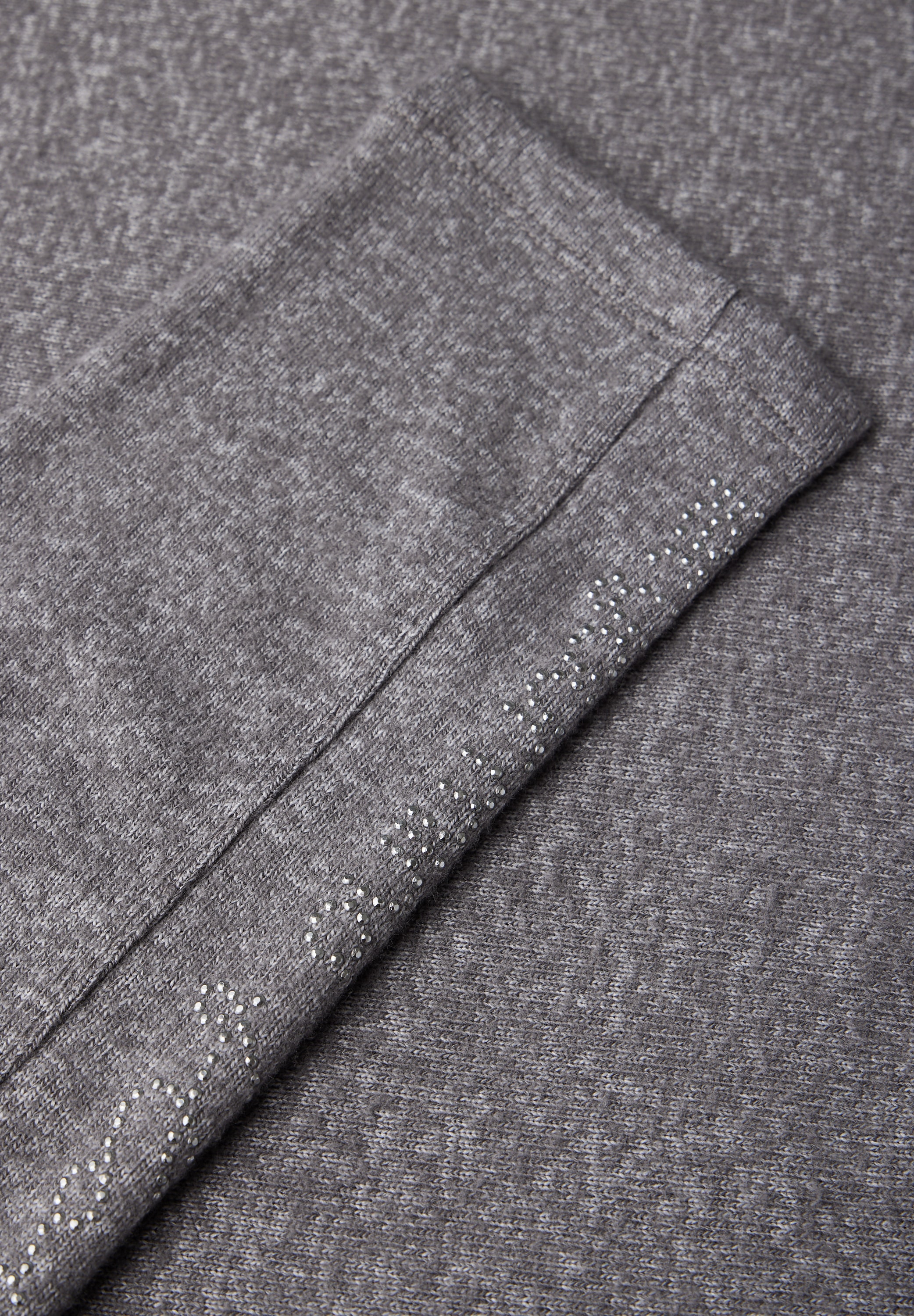 Cecil Langarmshirt, aus softem Materialmix