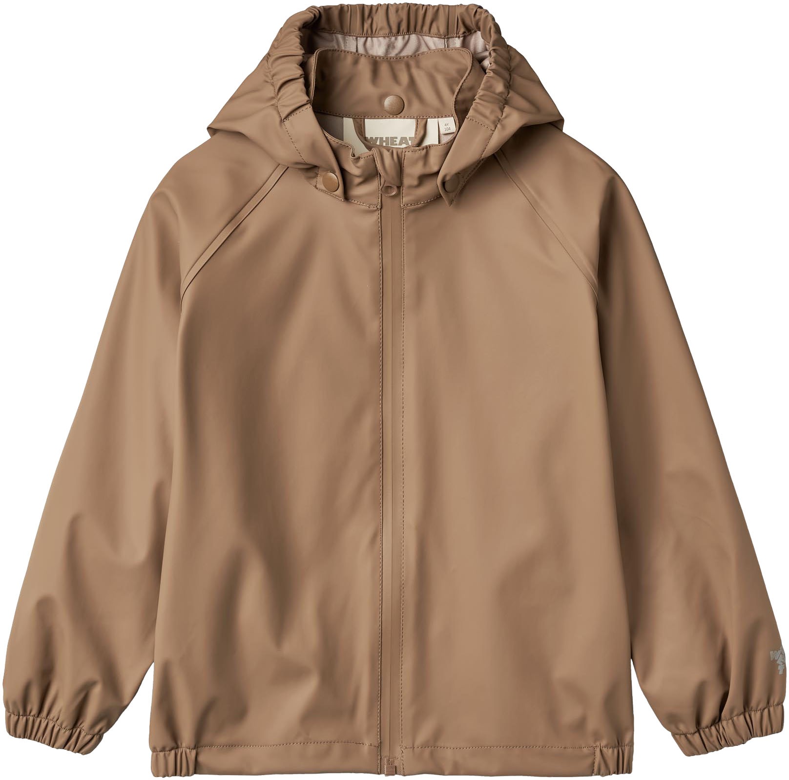 Thumbnail - WHEAT Regenjacke "Rainwear Charlie" Set, 2 Stk. tlg. mit Kapuze wasserdicht, mit Reflektoren und mit passender Latzhose